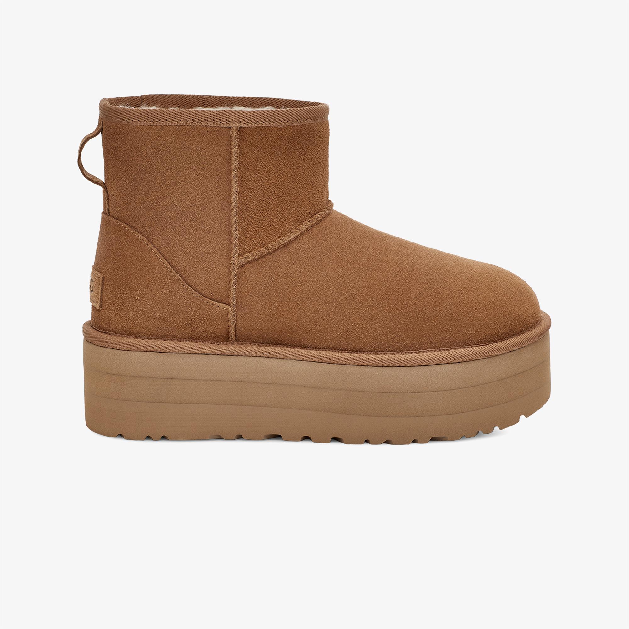 Ugg Kahverengi Ugg Classic Mini Platform Kadın Bot