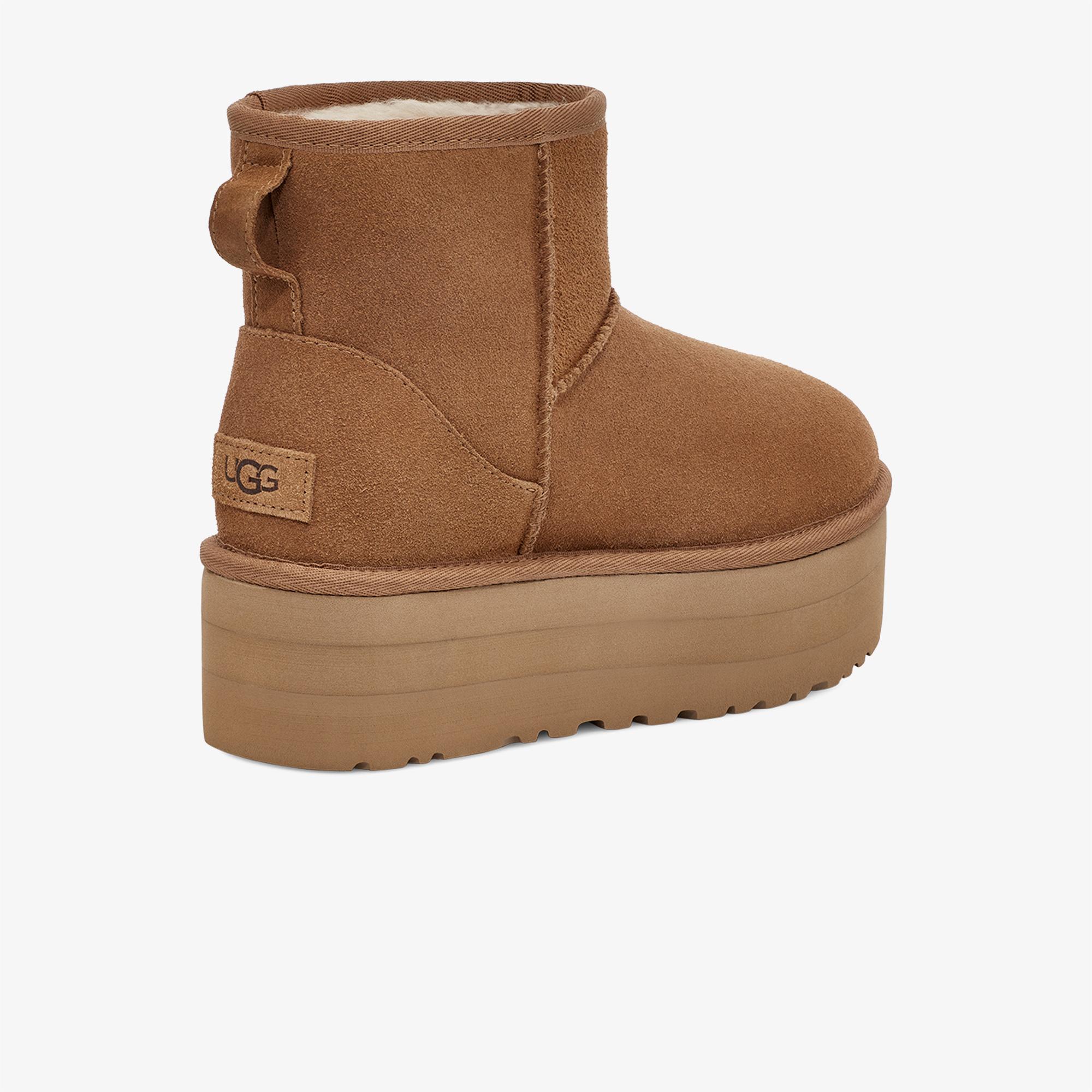 Ugg Kahverengi Ugg Classic Mini Platform Kadın Bot