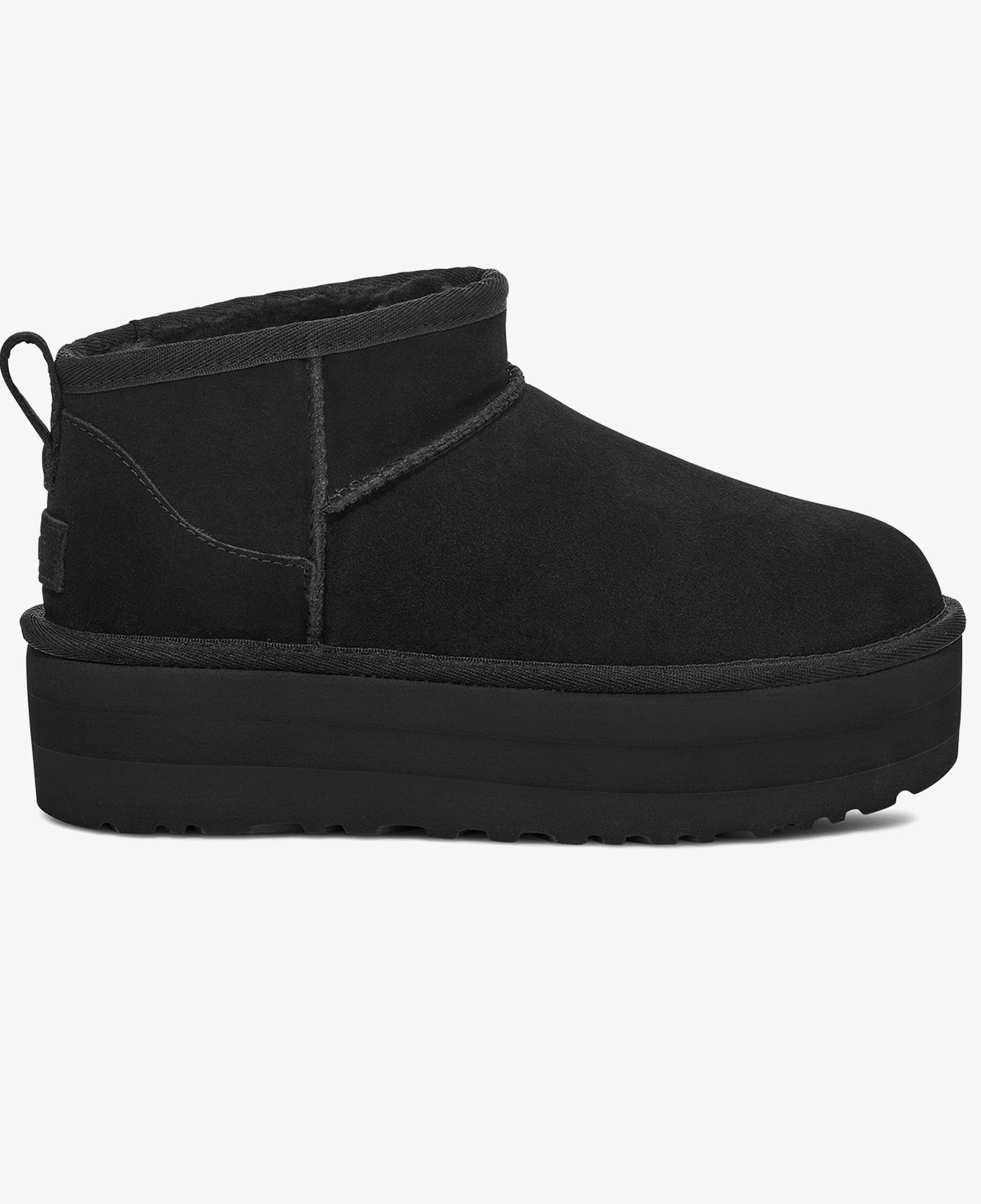 UGG Classic Ultra Mini Platform Kadın Siyah Bot