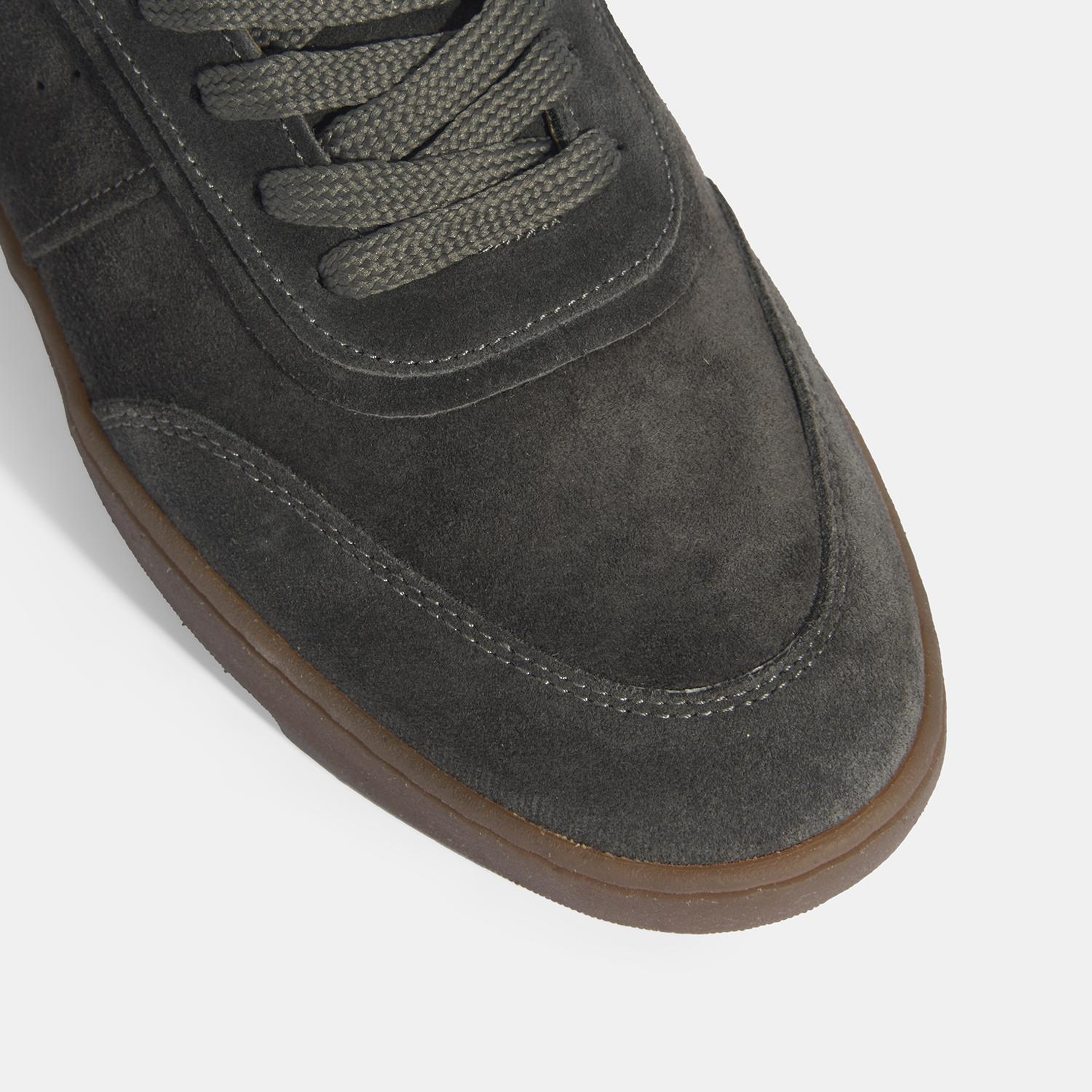 Erkek Gri Bağcıklı Süet Günlük Ayakkabı