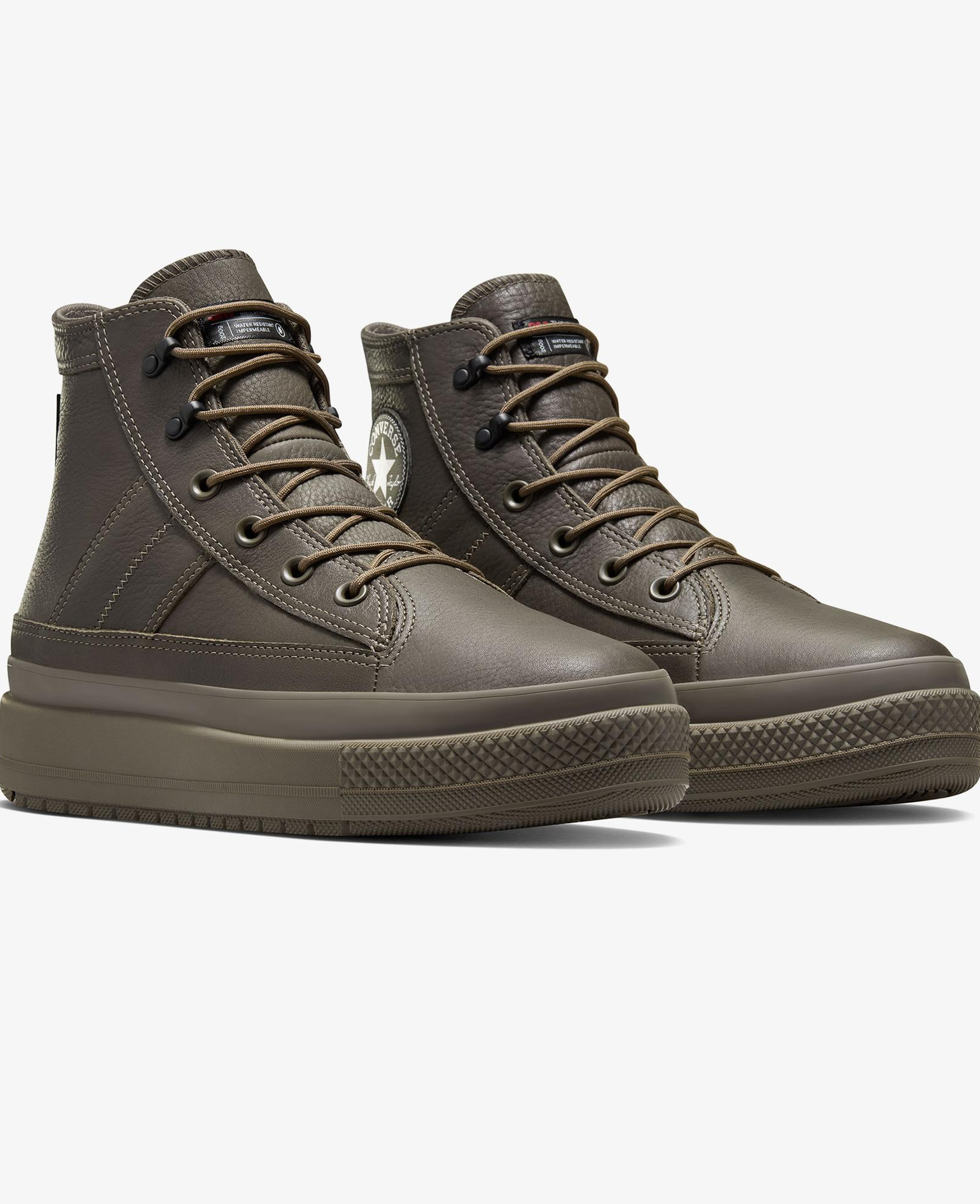 Converse Chuck Taylor All Star Equip Unisex Kahverengi Deri Bot