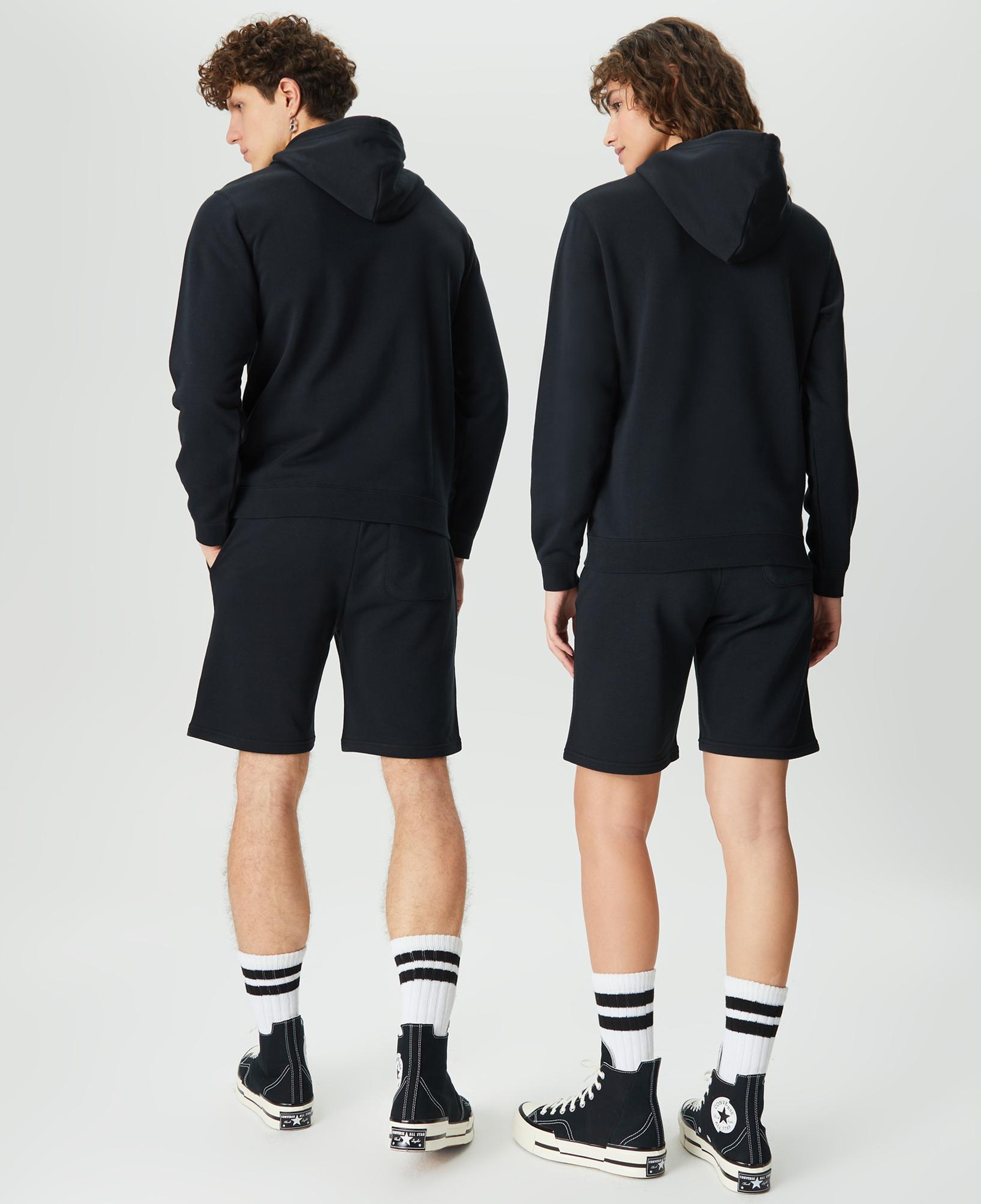 Converse Go-To Unisex Kapüşonlu Siyah Hoodie