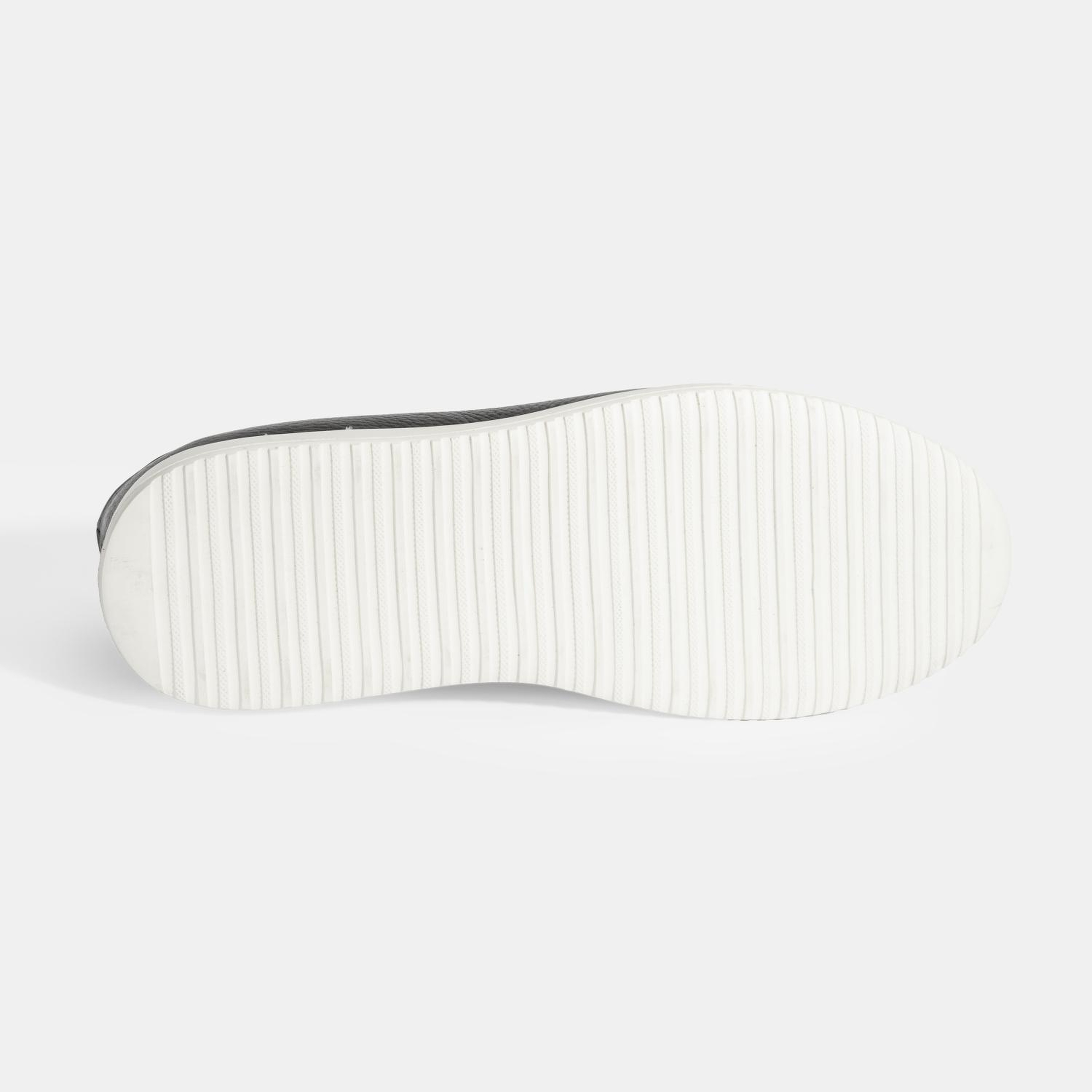 Erkek Siyah Bağcıklı Günlük Deri Ayakkabı