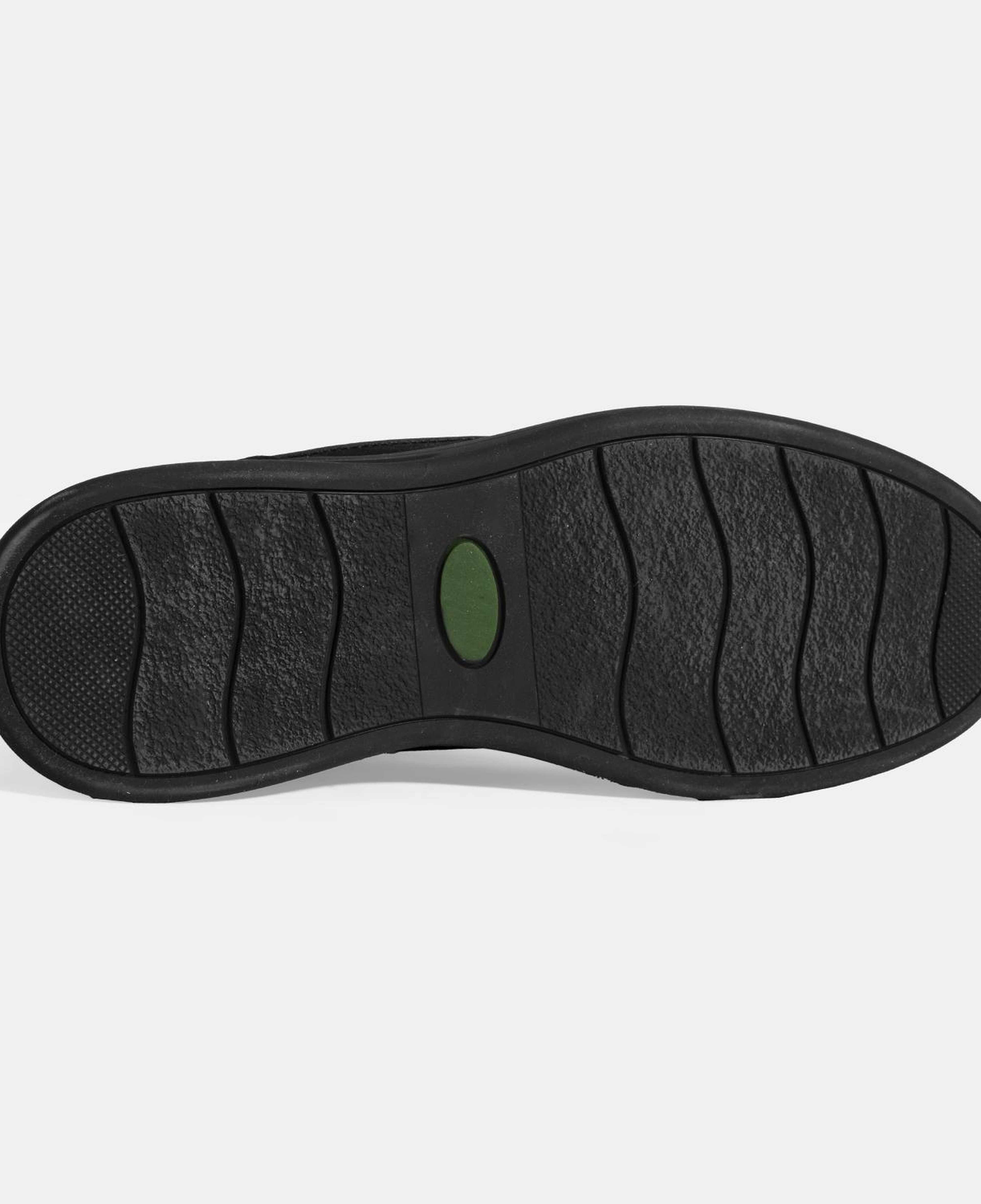 Erkek Siyah Bağcıklı Nubuk Deri Spor Ayakkabı