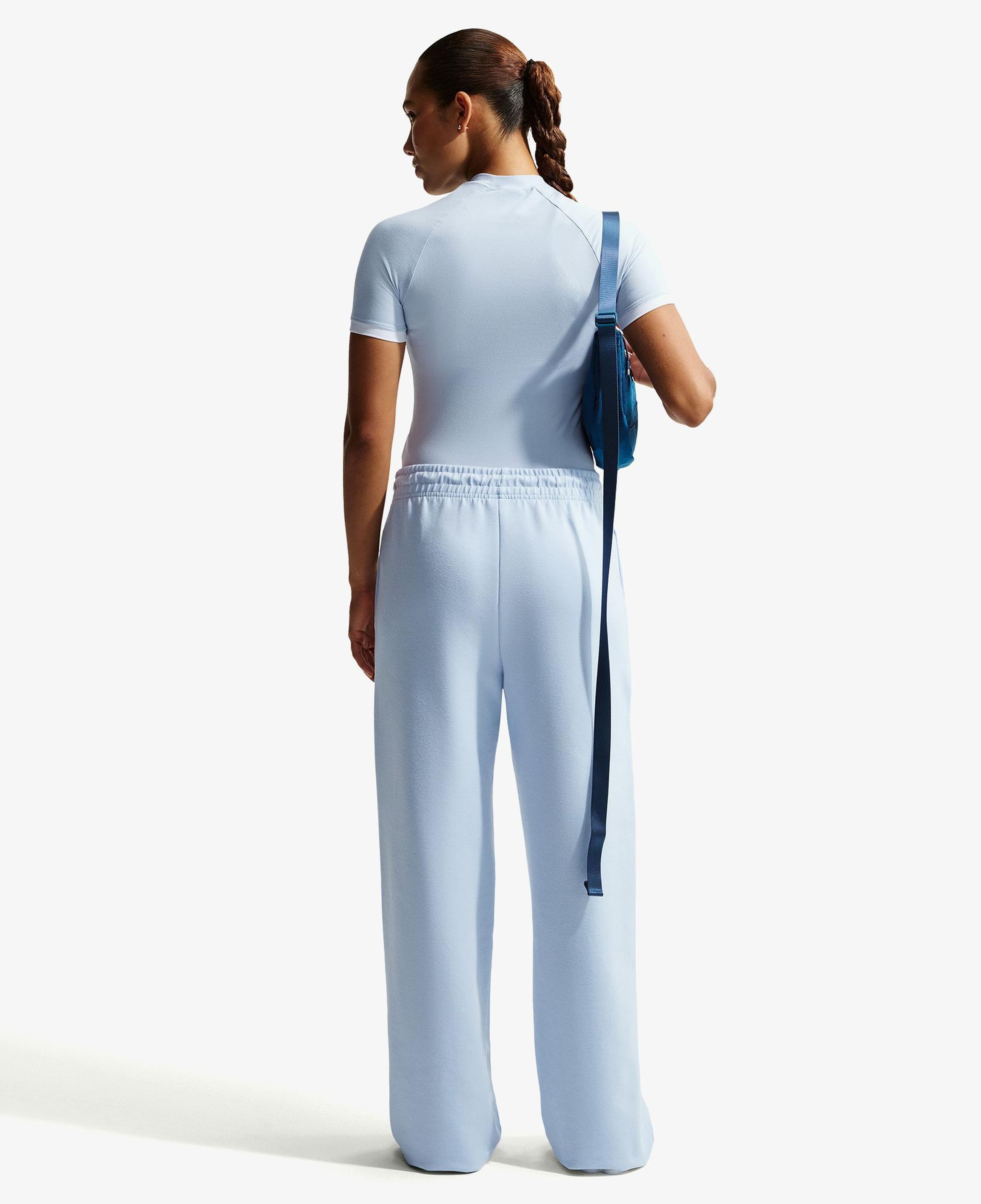 Nike Sportswear Fitted Kadın Mavi T-Shirt