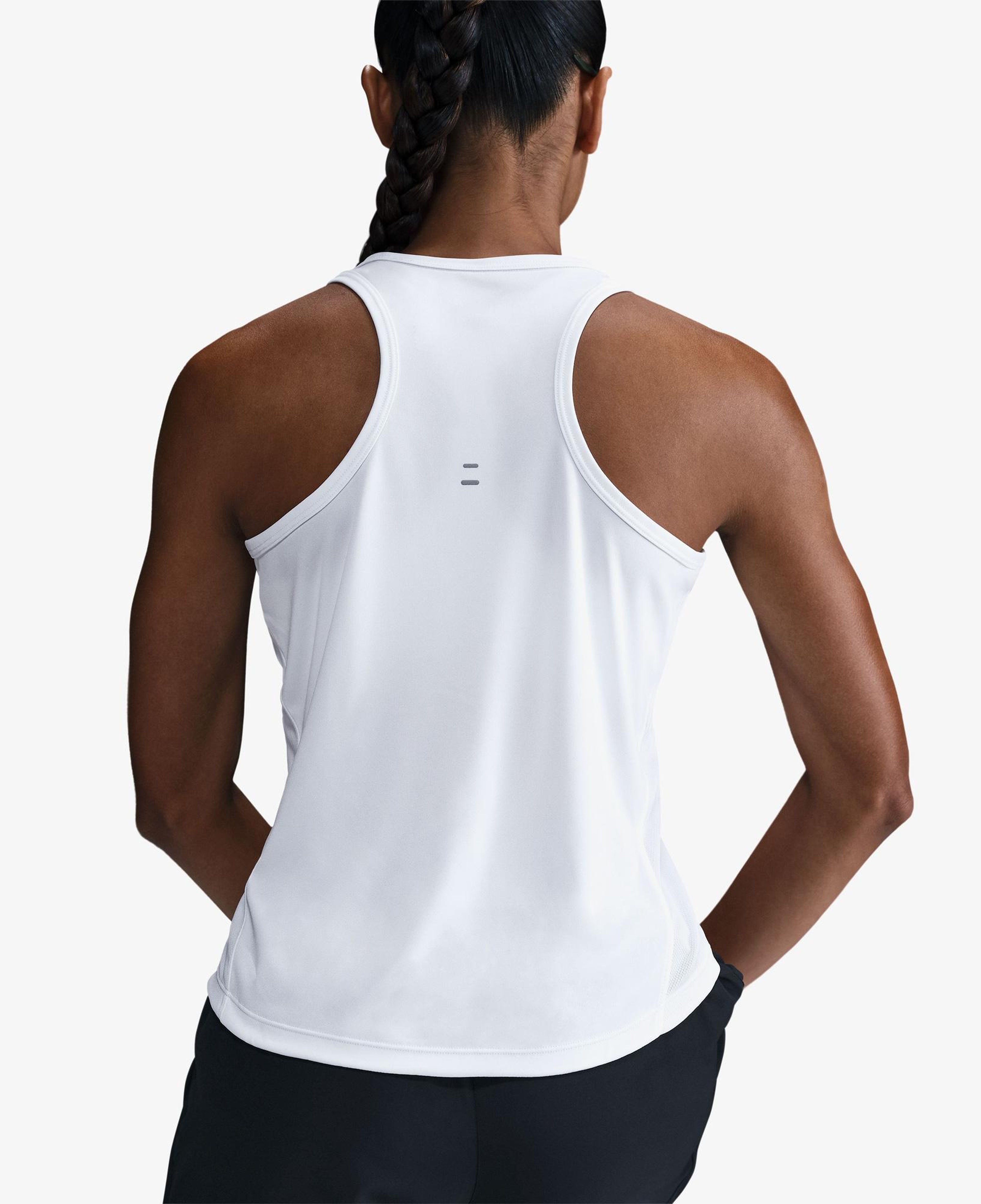 Nike Tempo Dri-Fit Kadın Beyaz Kolsuz T-Shirt