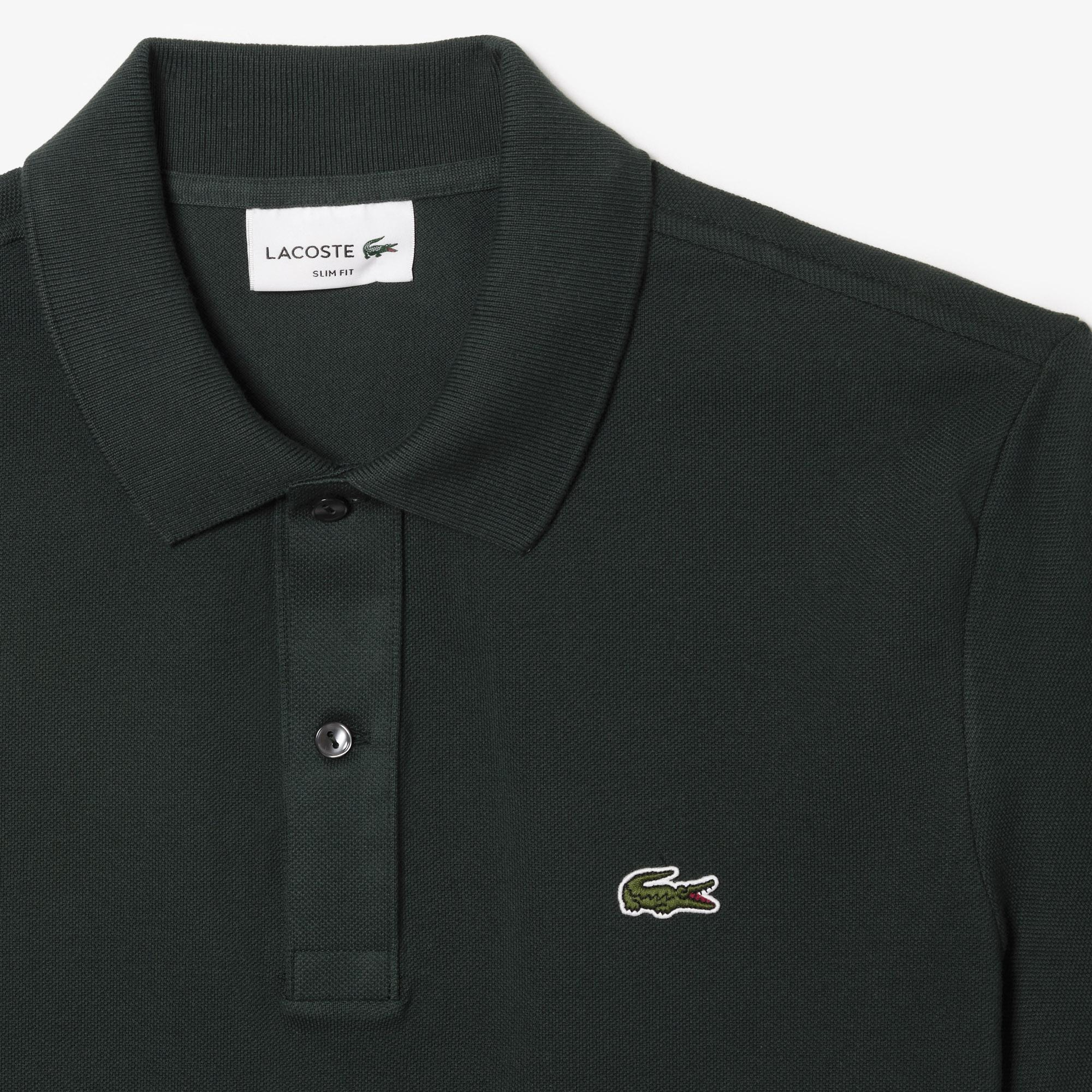 Lacoste L.12.12 Erkek Slim Fit Koyu Yeşil Polo