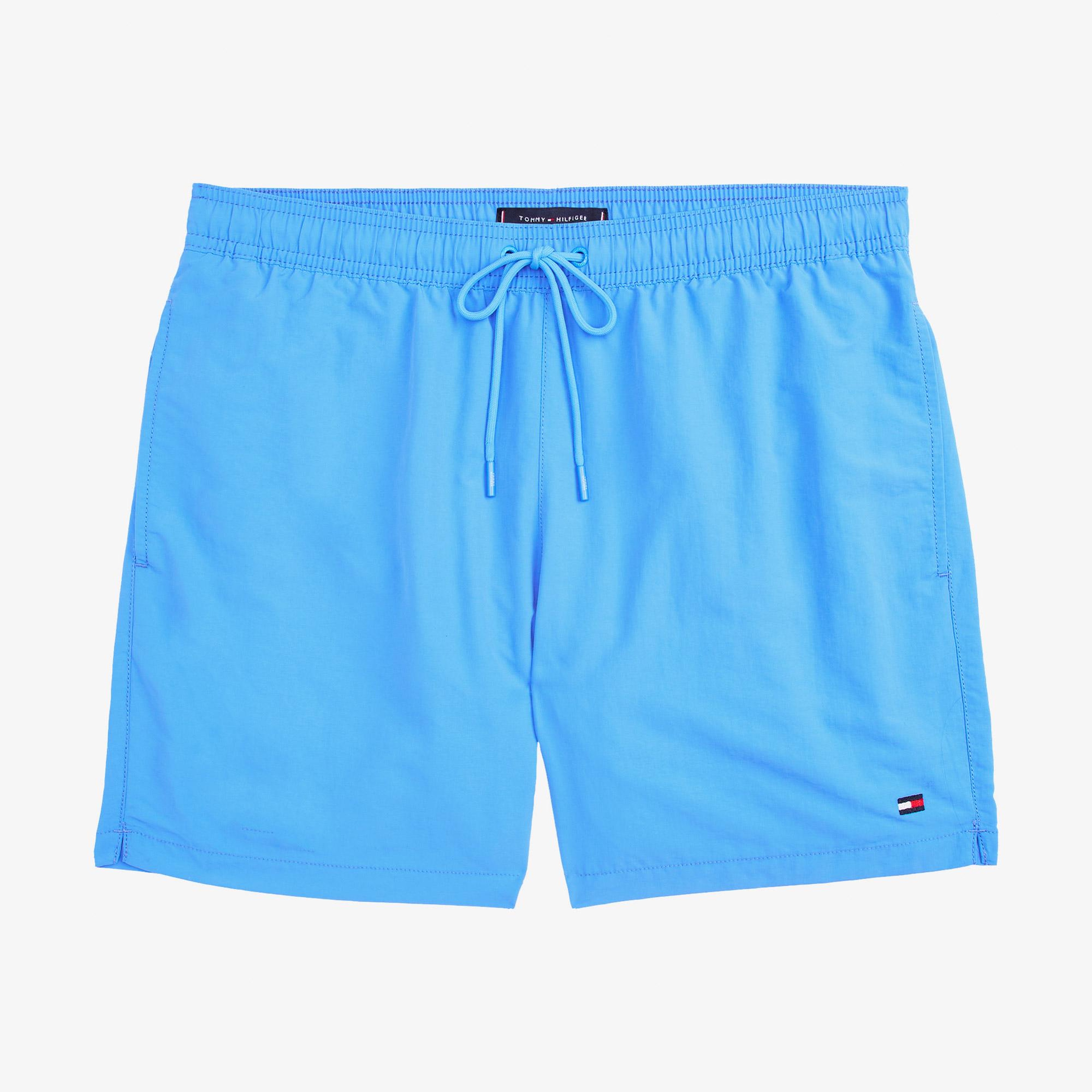Tommy Hilfiger Essentials Erkek Mavi Deniz Şortu