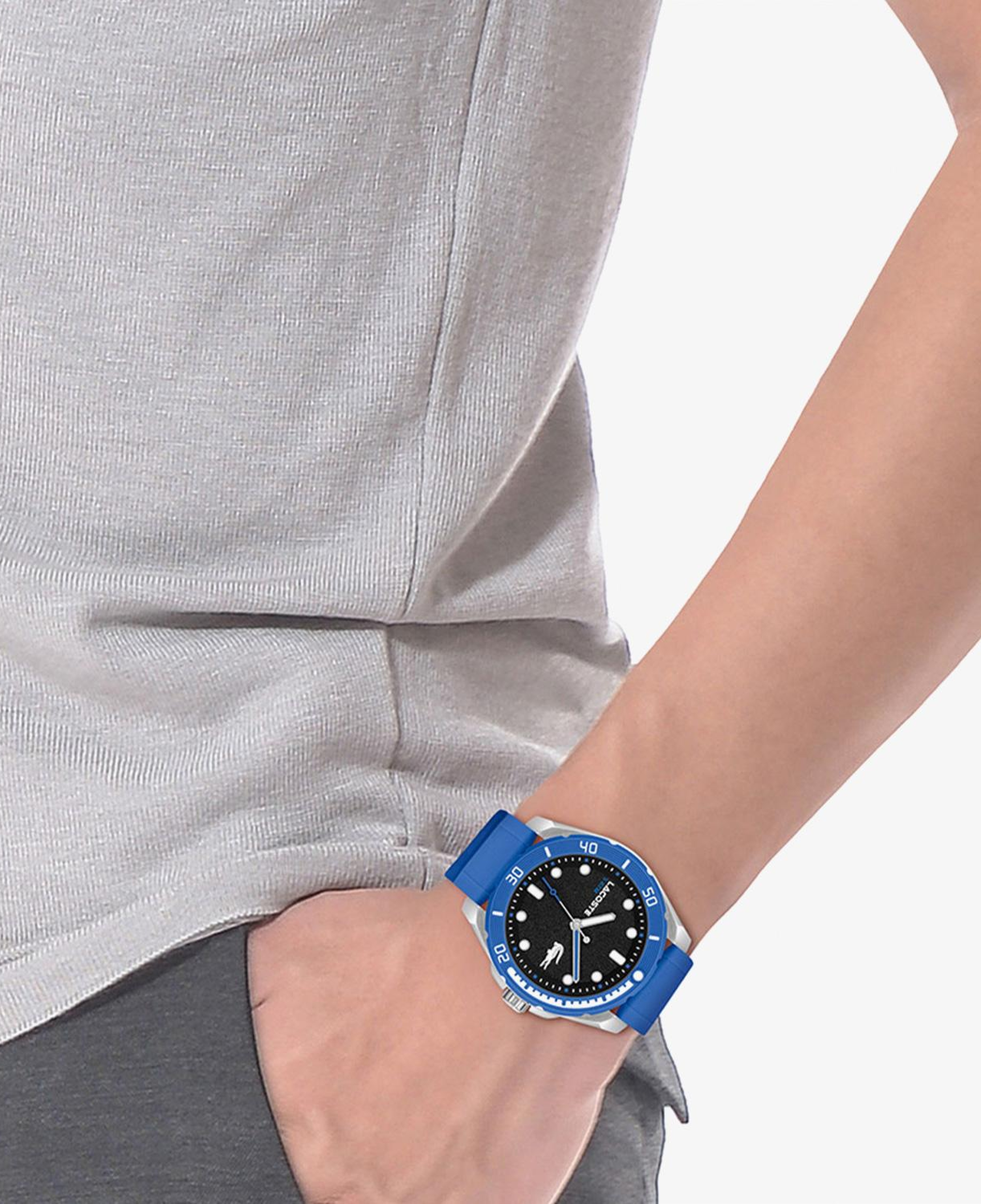 Lacoste Erkek Lacivert Saat