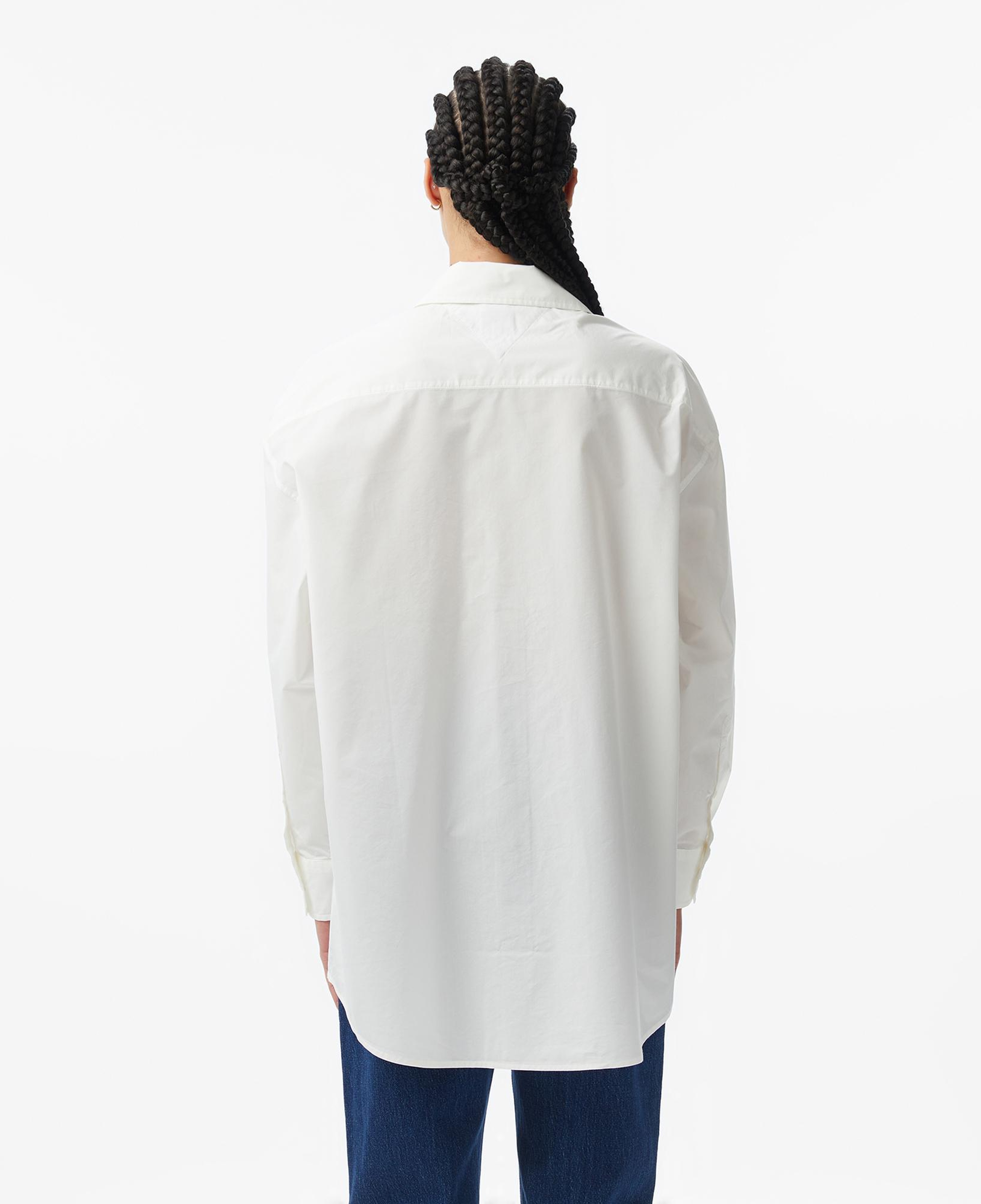 Tommy Hilfiger Script Kadın Beyaz Gömlek