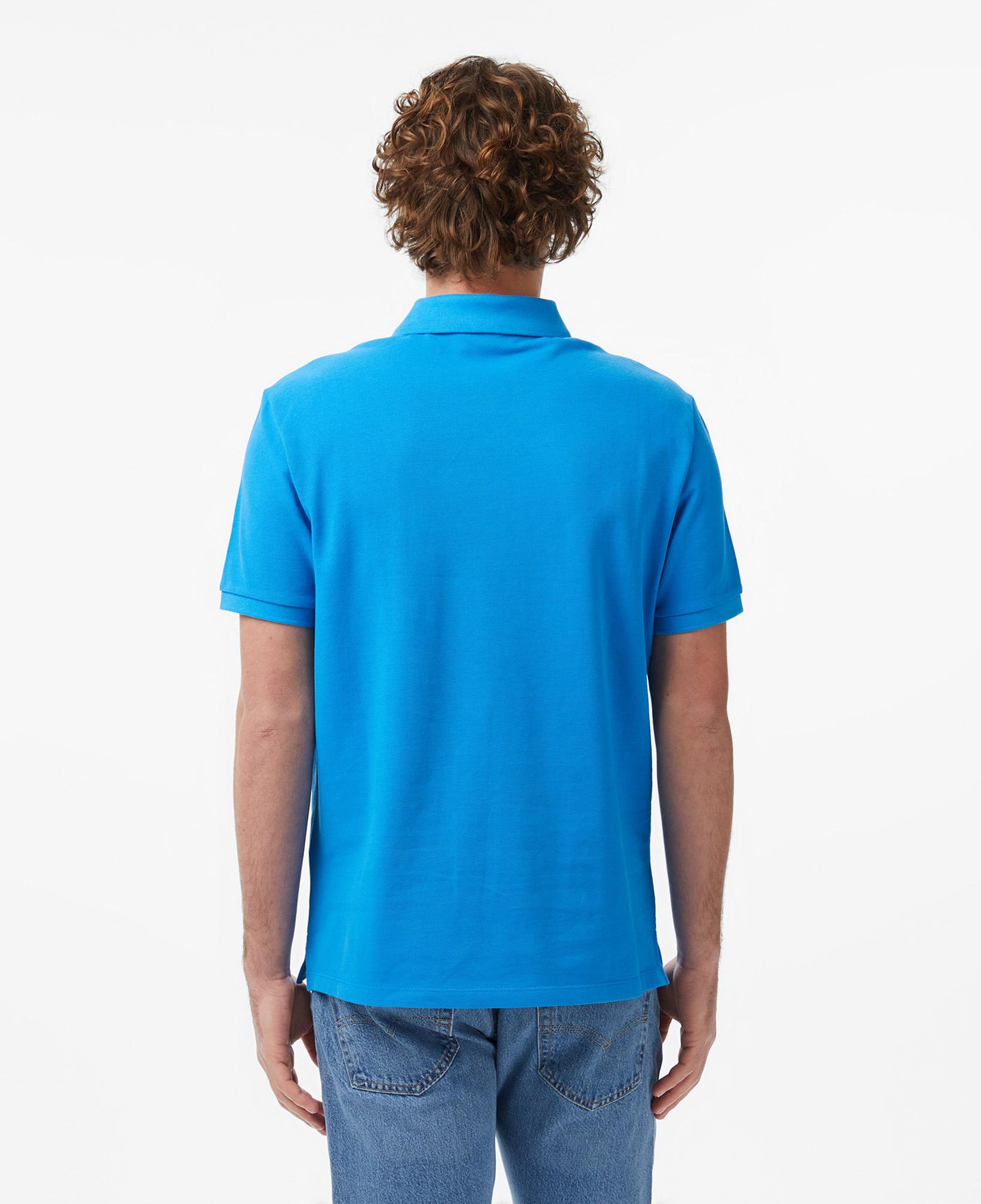 Calvin Klein Monogram Pique Erkek Mavi Polo