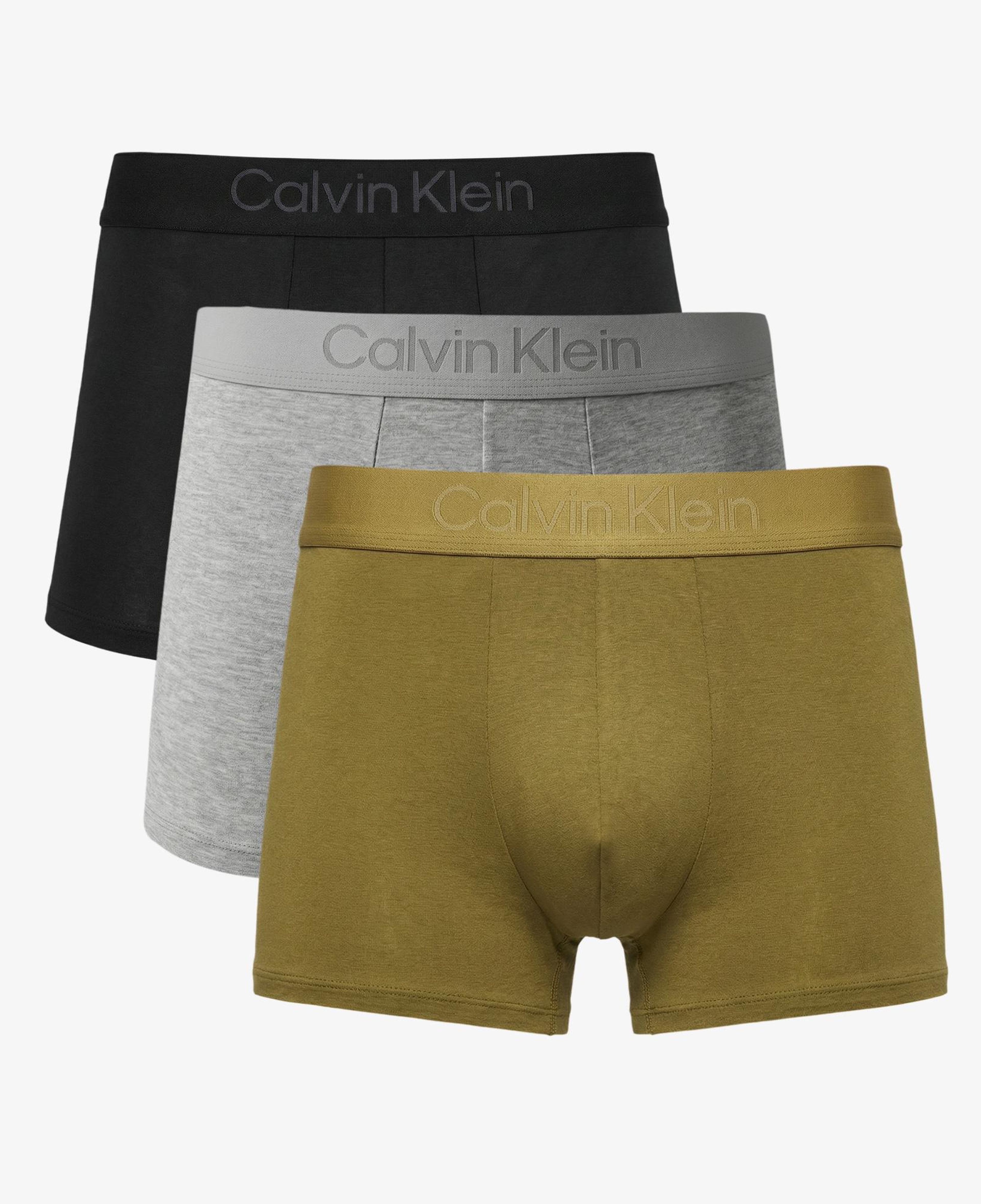 Calvin Klein Trunk 3'lü Erkek Gri Boxer