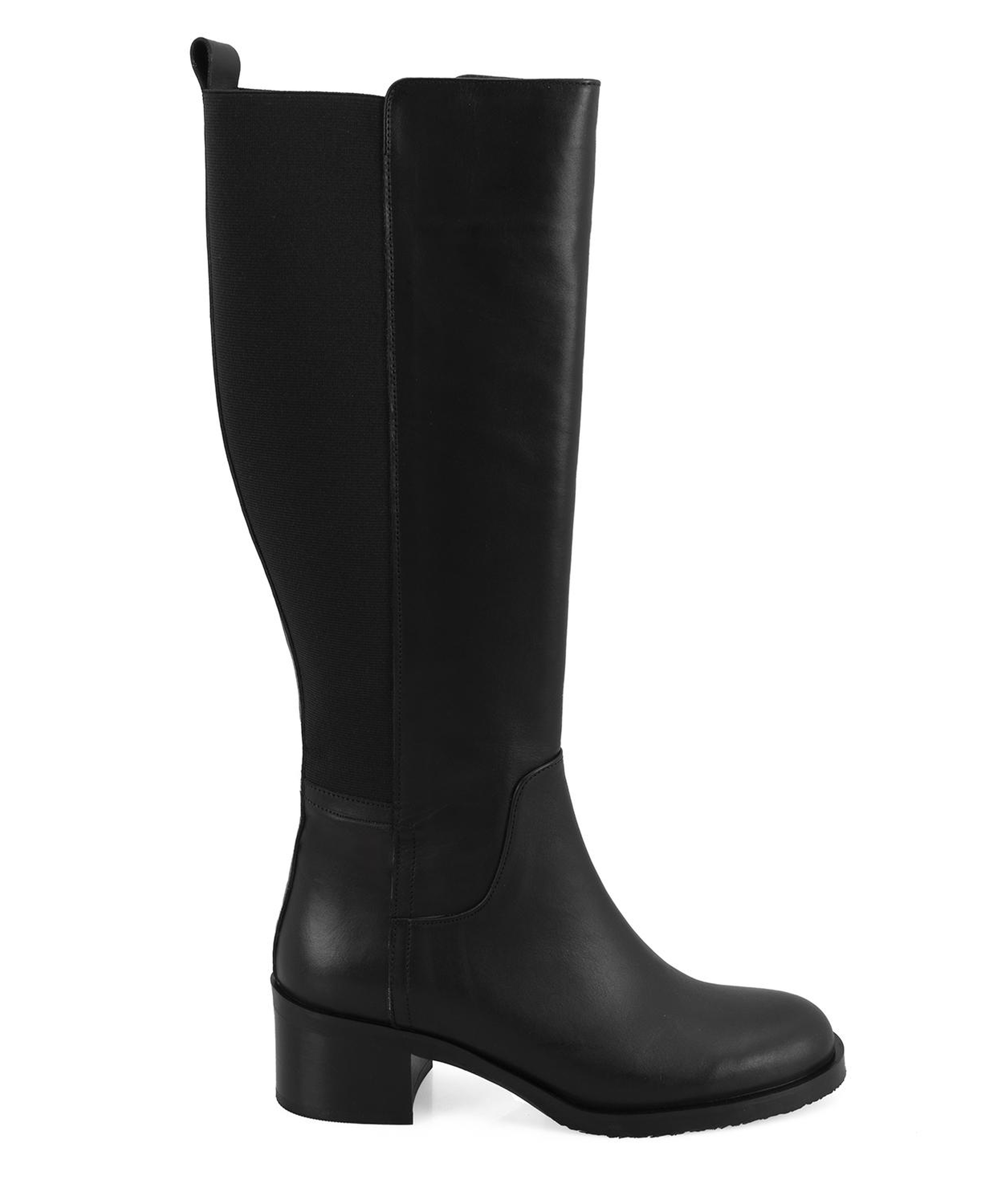 Kadın Siyah Deri Çizme