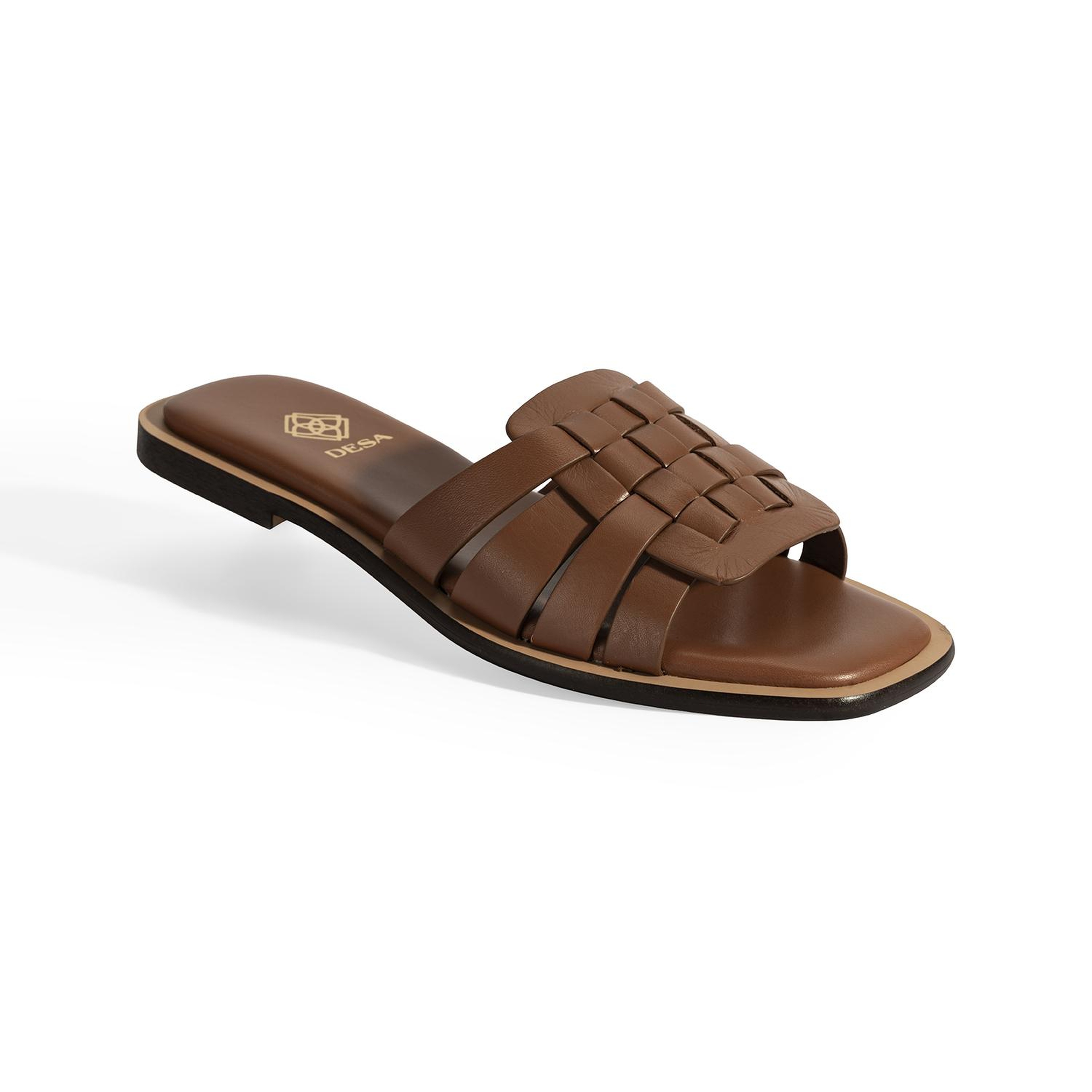 Kadın Taba Deri Terlik