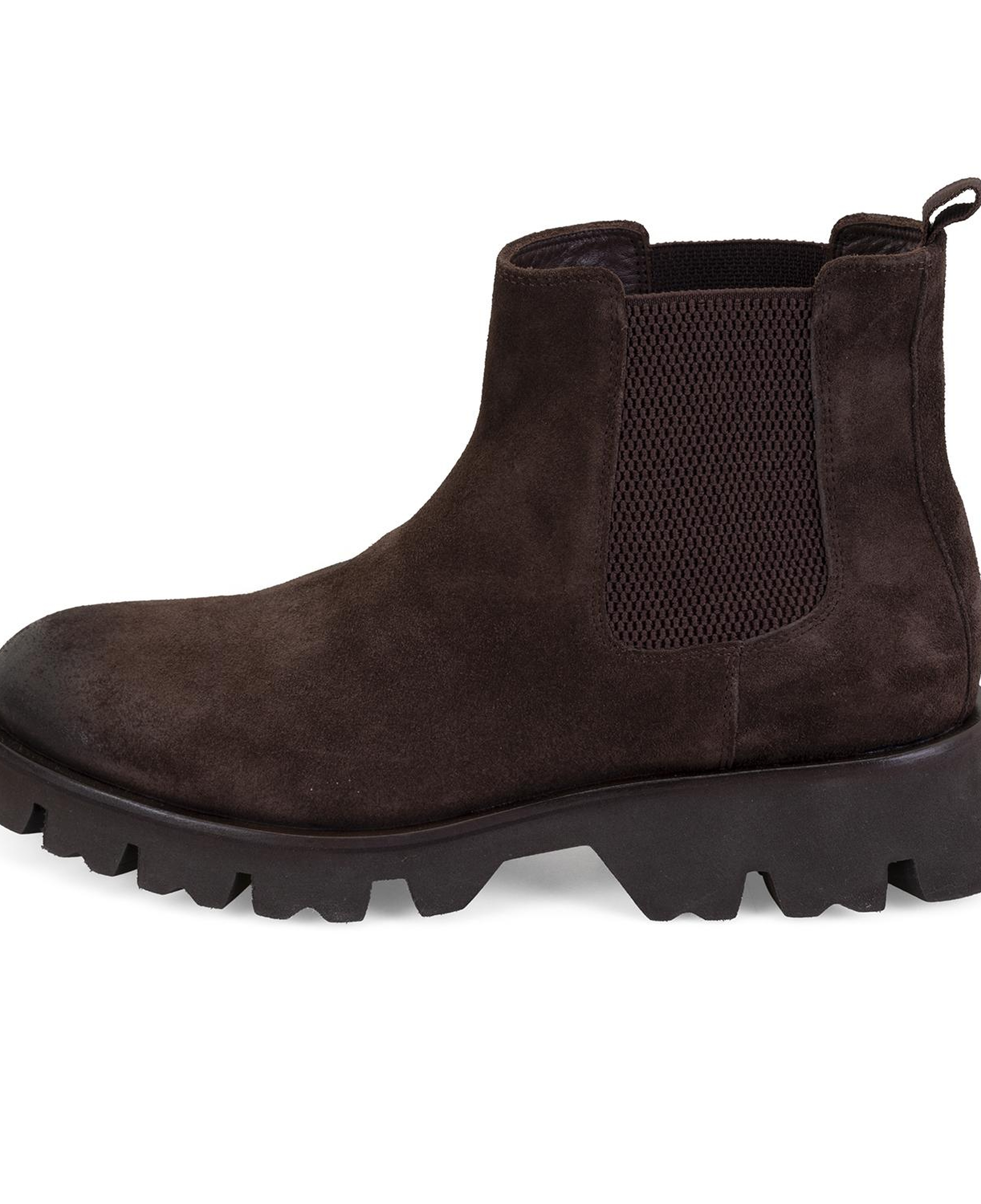 Everet Kahve Erkek Lastikli Deri Chelsea Bot