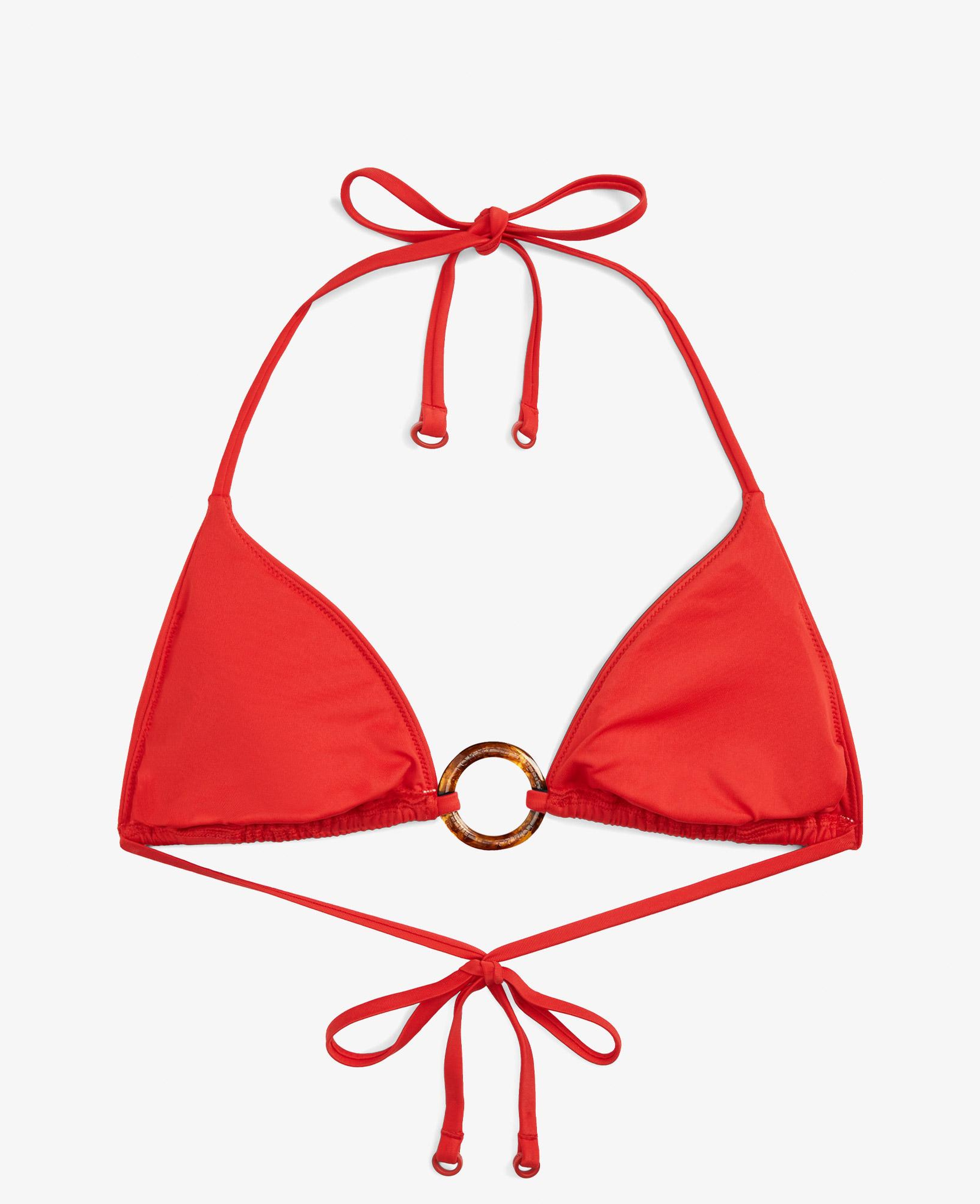 Tommy Hilfiger Elevated Kadın Turuncu Bikini Üstü