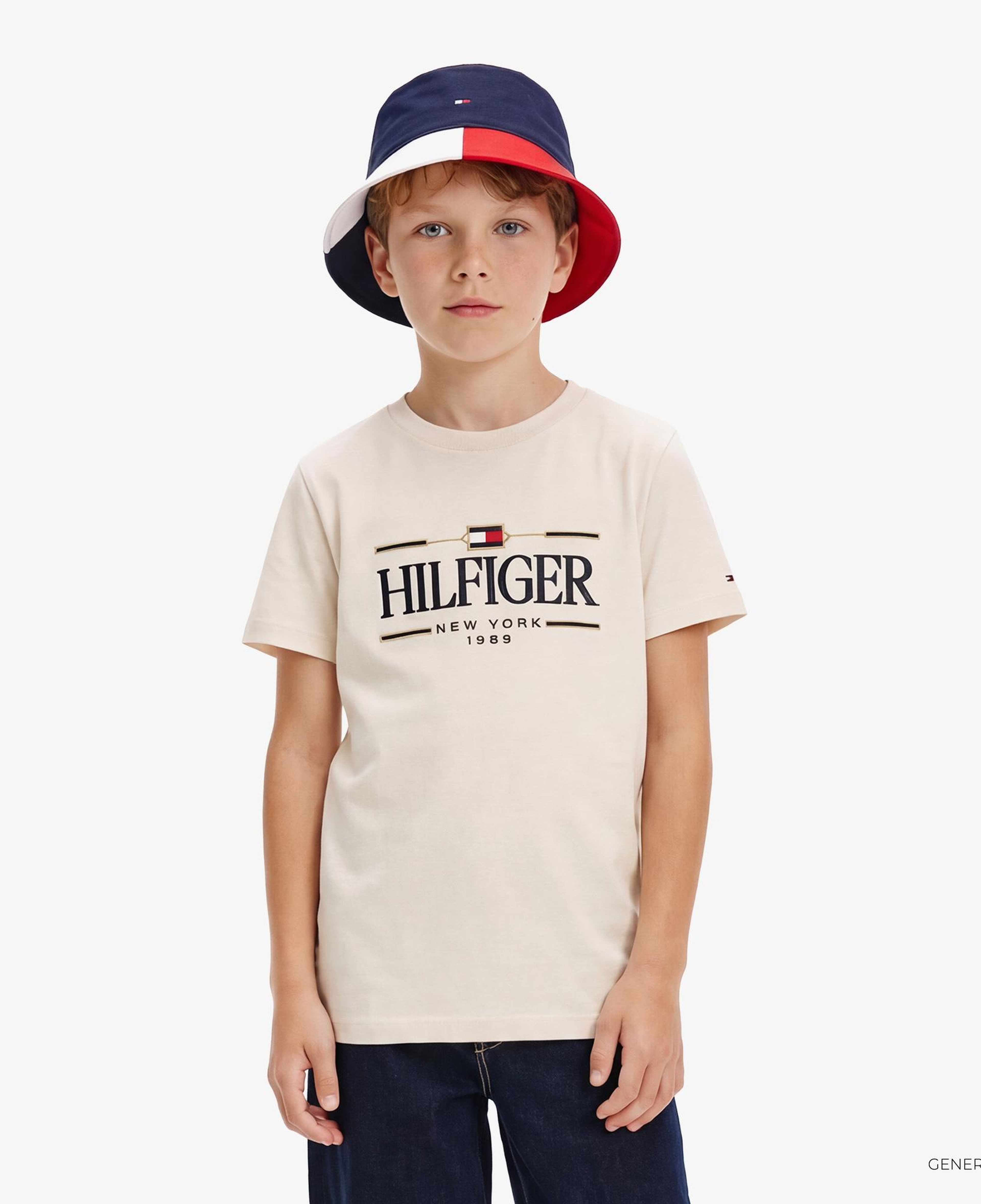 Tommy Hilfiger Icons Çocuk Beyaz T-Shirt