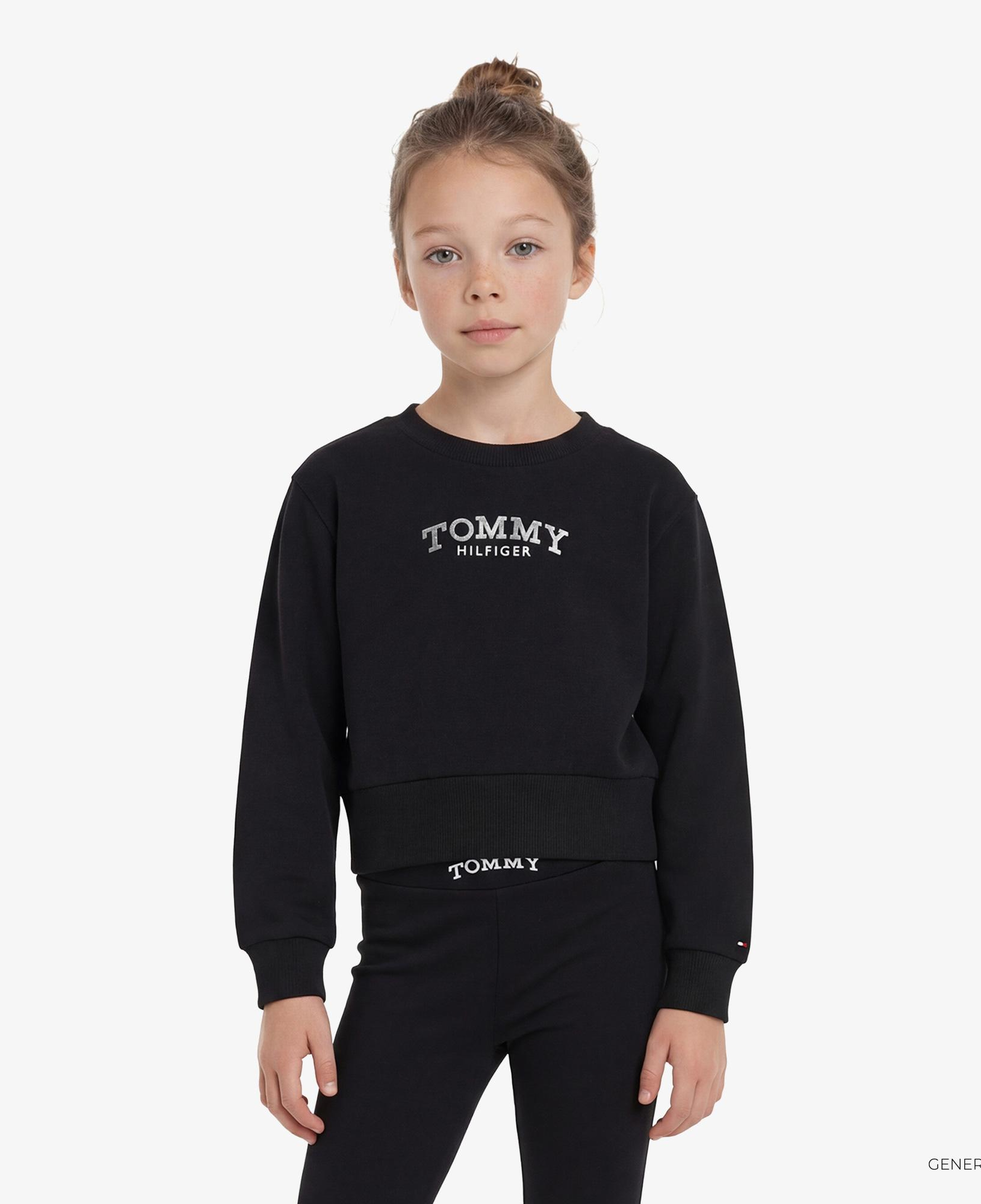 Tommy Hilfiger Essentials Çocuk Siyah Eşofman Takımı