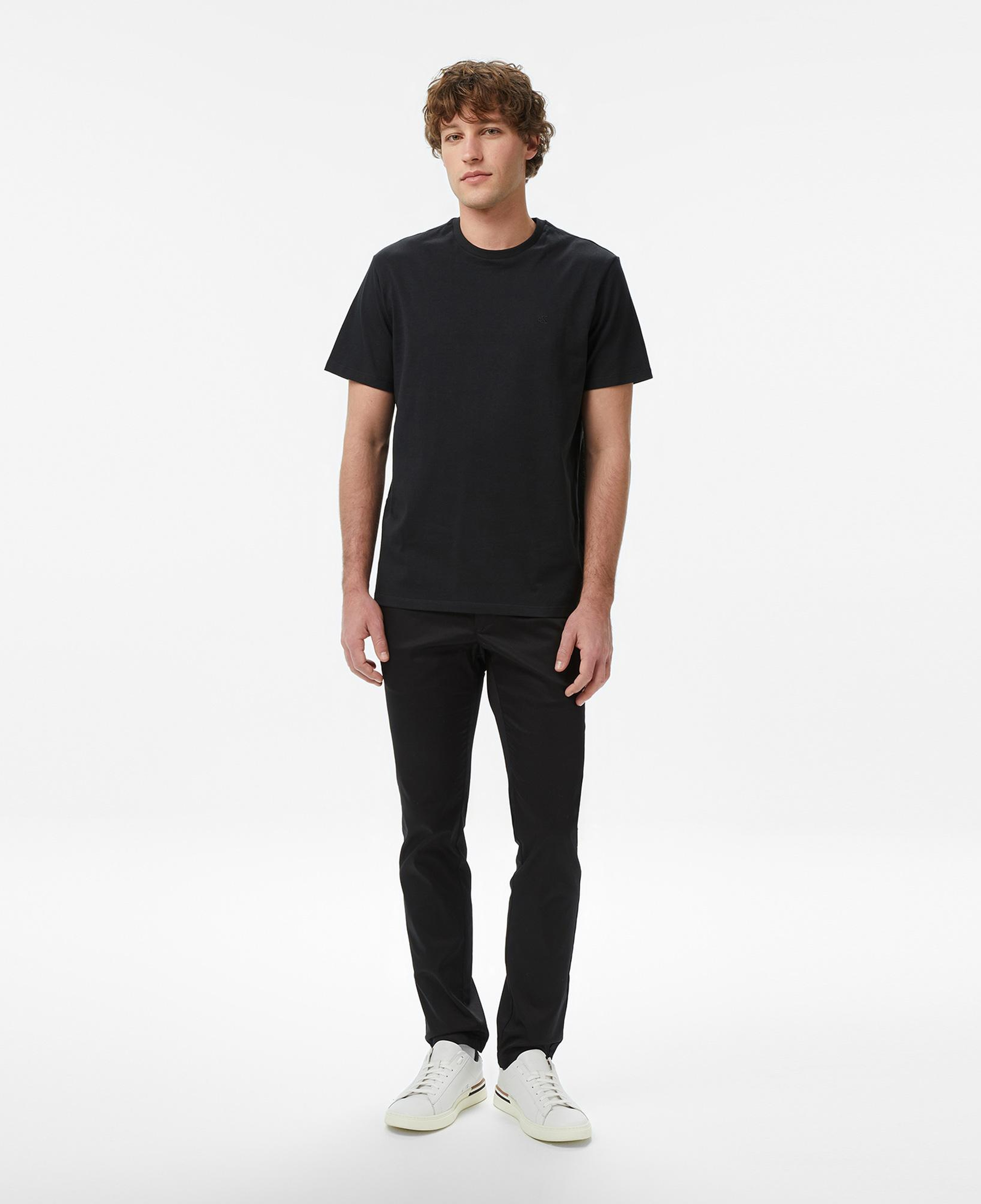 Calvin Klein Classic Monogram Erkek Siyah T-Shirt