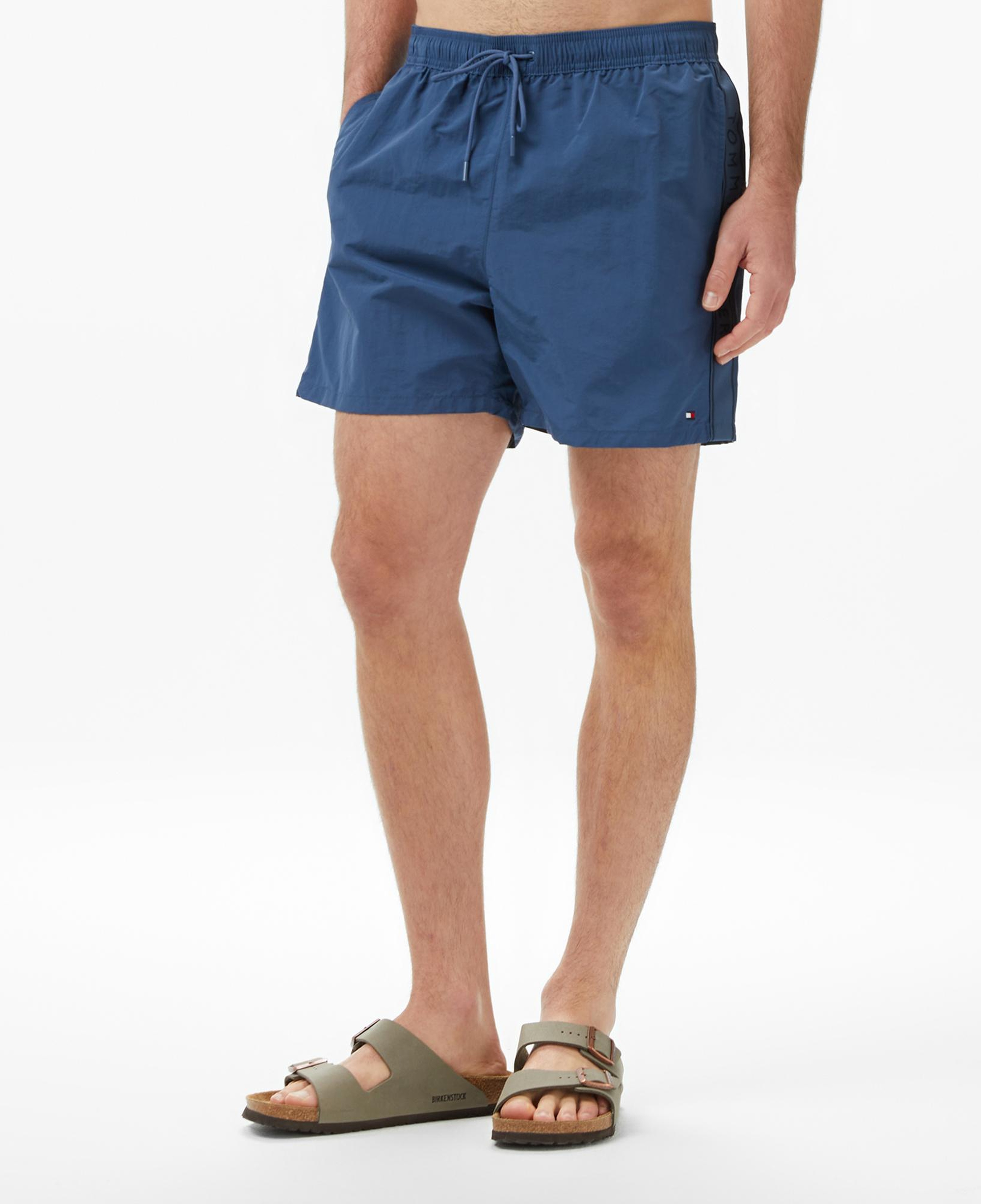 Tommy Hilfiger Tape Erkek Mavi Deniz Şortu