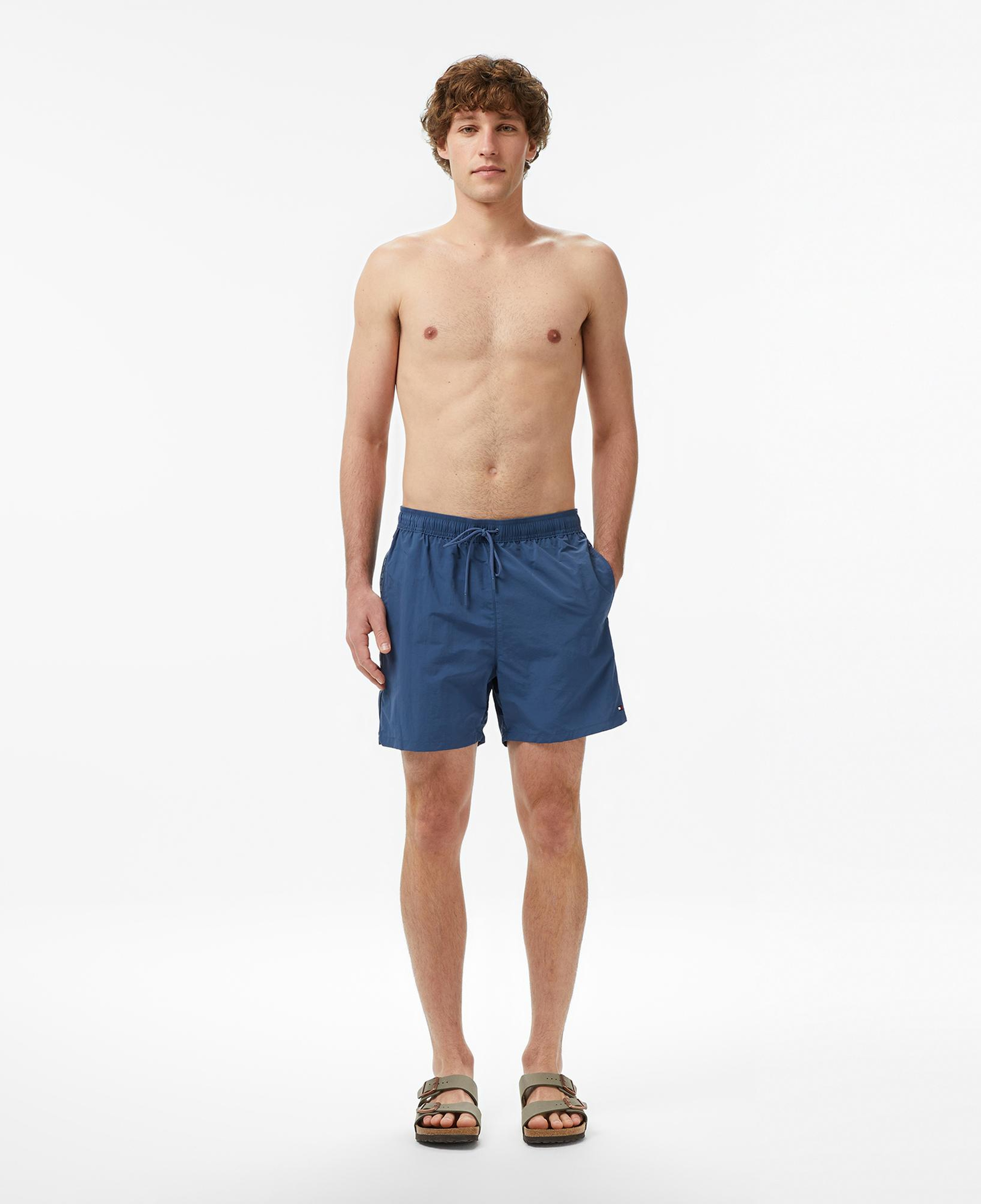 Tommy Hilfiger Tape Erkek Mavi Deniz Şortu