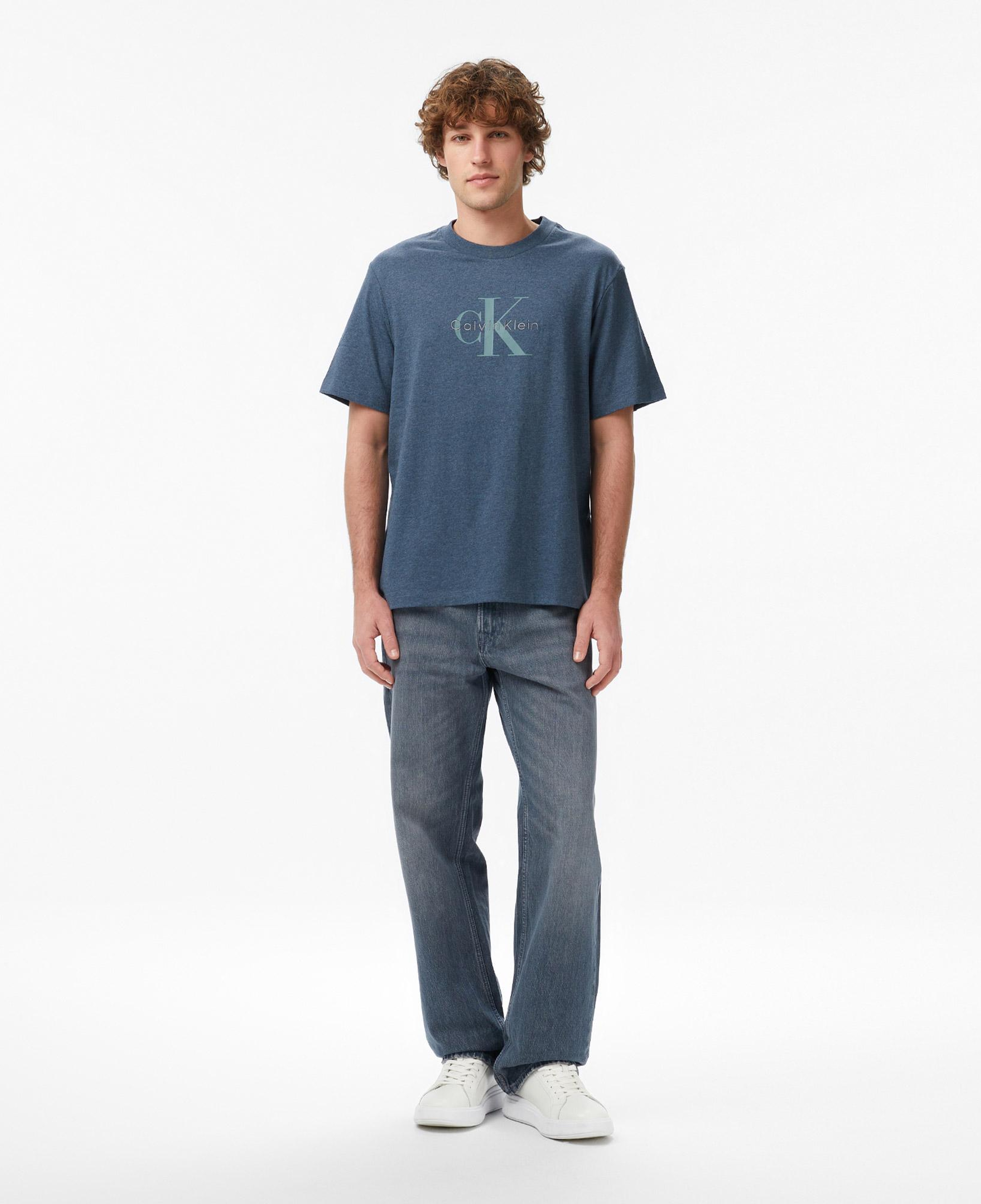 Calvin Klein Hero Monologo 20S Erkek Mavi T-Shirt