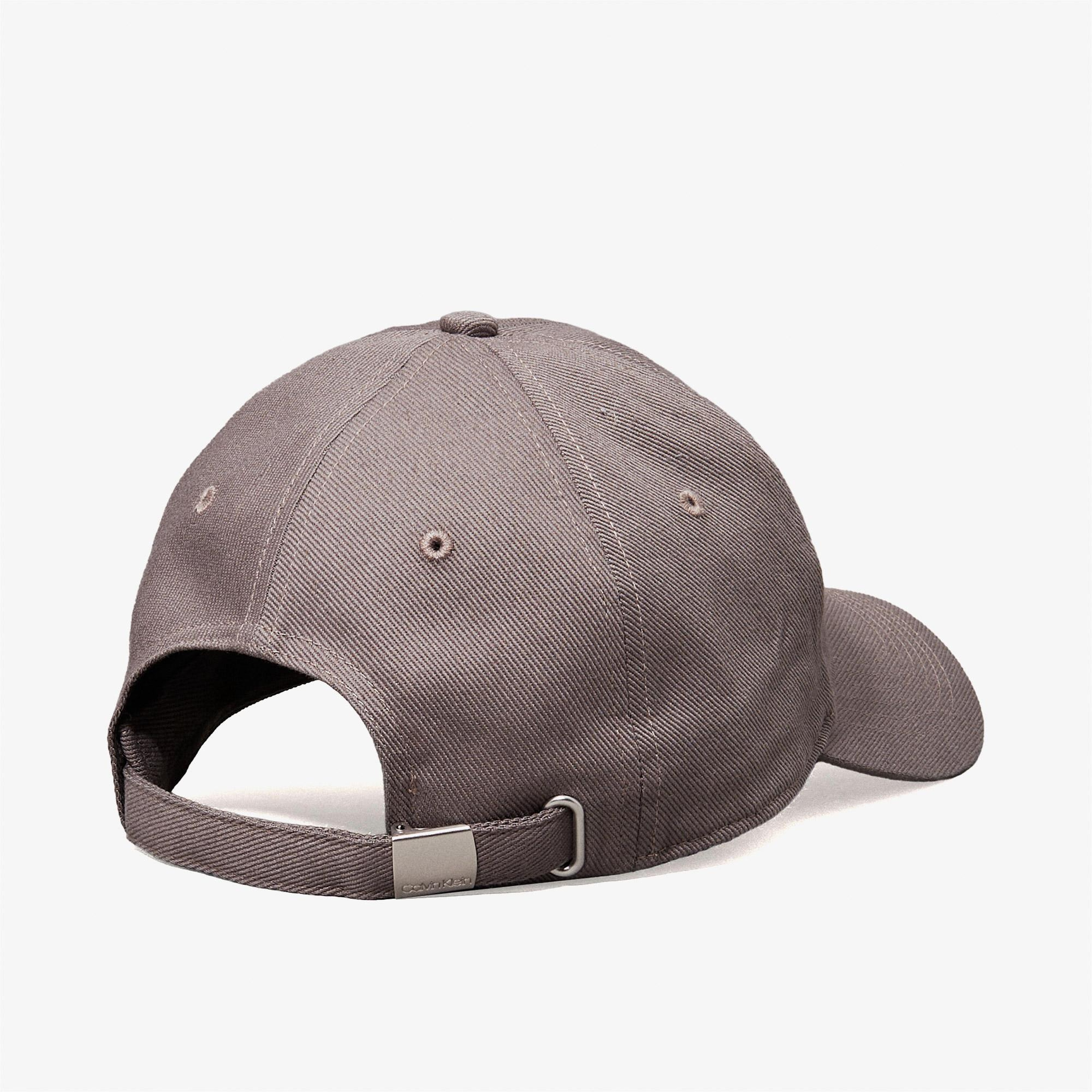Calvin Klein Monologo Embroidery Baseball Erkek Gri Şapka