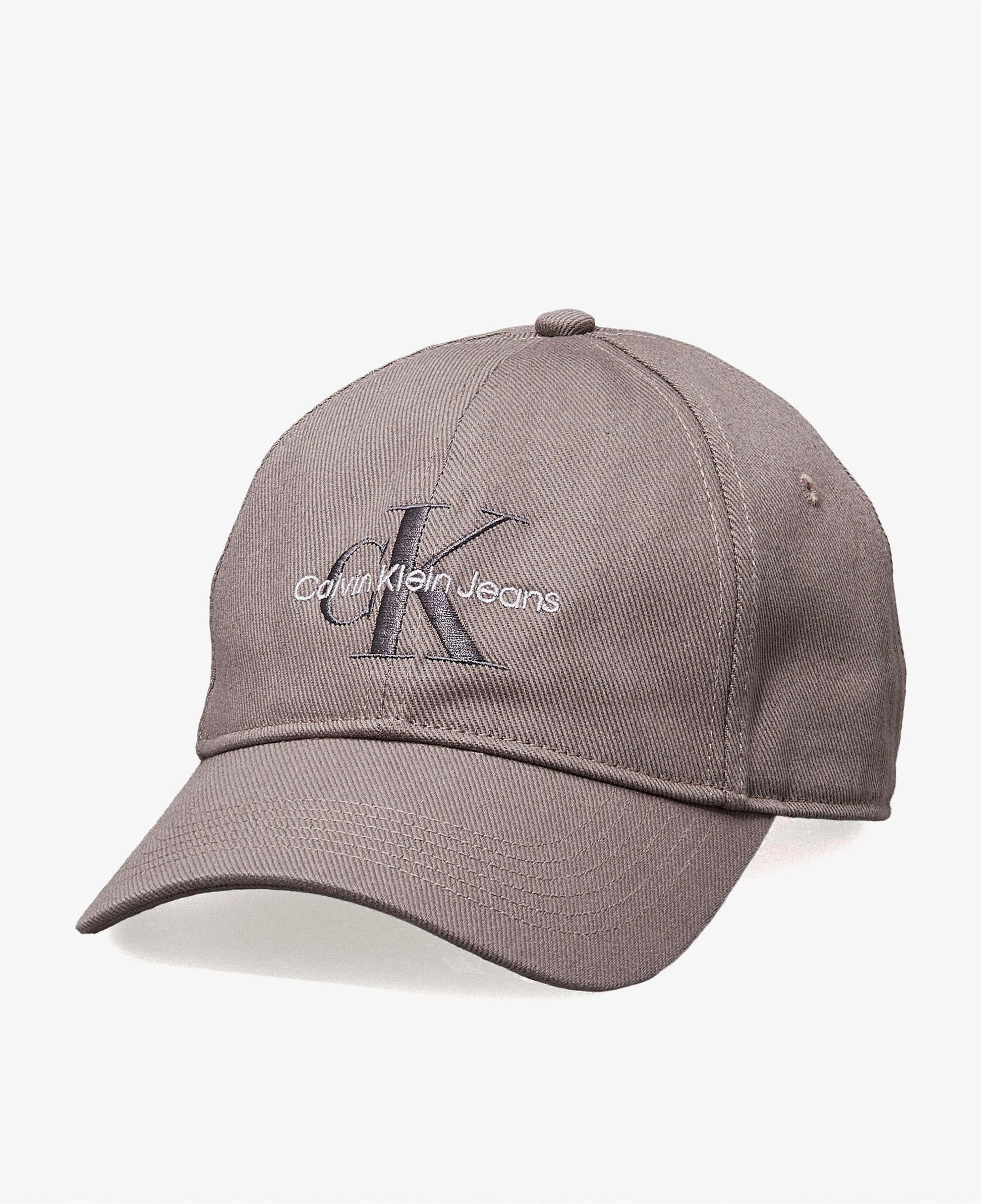 Calvin Klein Monologo Embroidery Baseball Erkek Gri Şapka