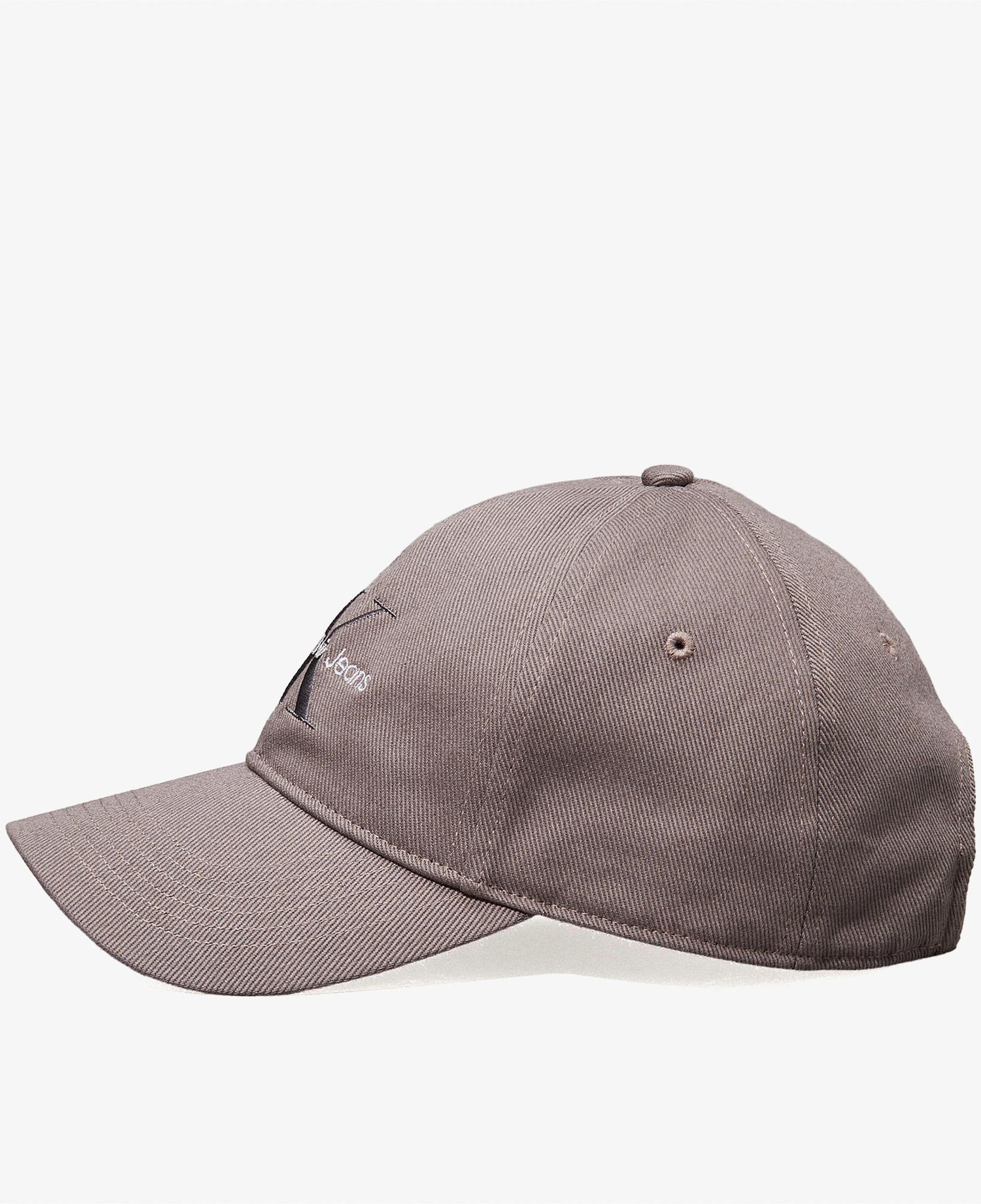 Calvin Klein Monologo Embroidery Baseball Erkek Gri Şapka