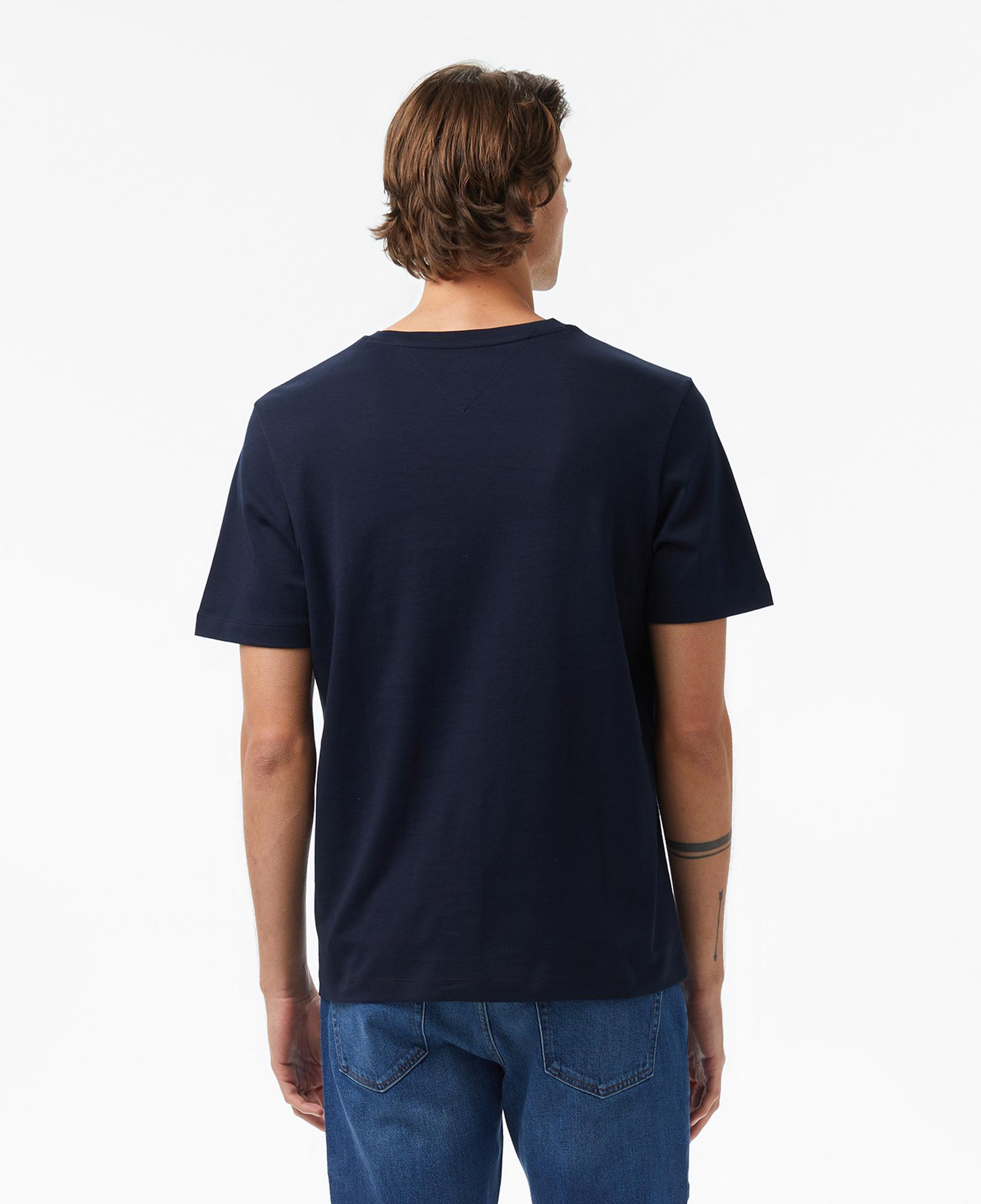 Tommy Hilfiger Elevated Essentials Erkek Lacivert T-Shirt