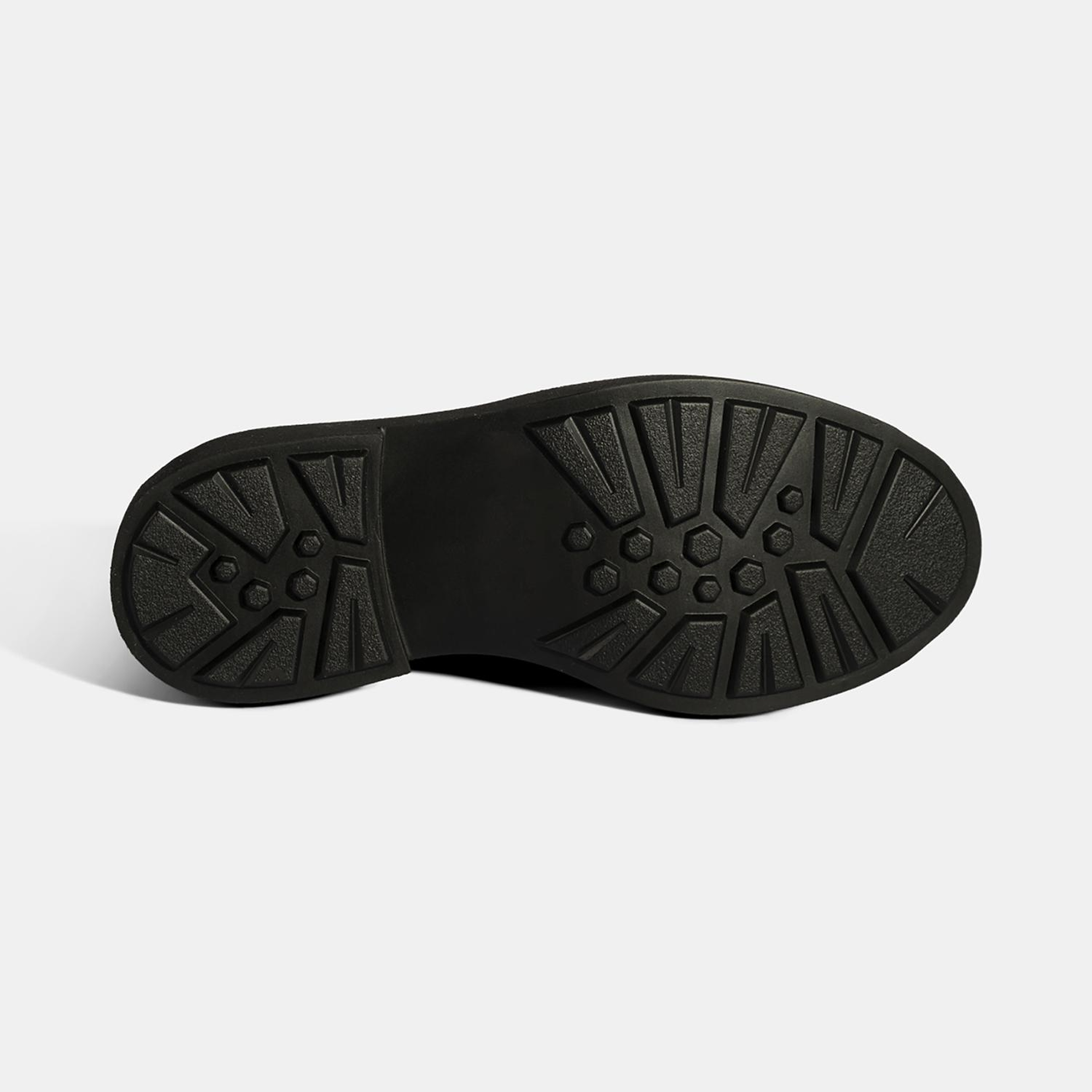 Kadın Yeşil Metal Toka Aksesuarlı Deri Loafer