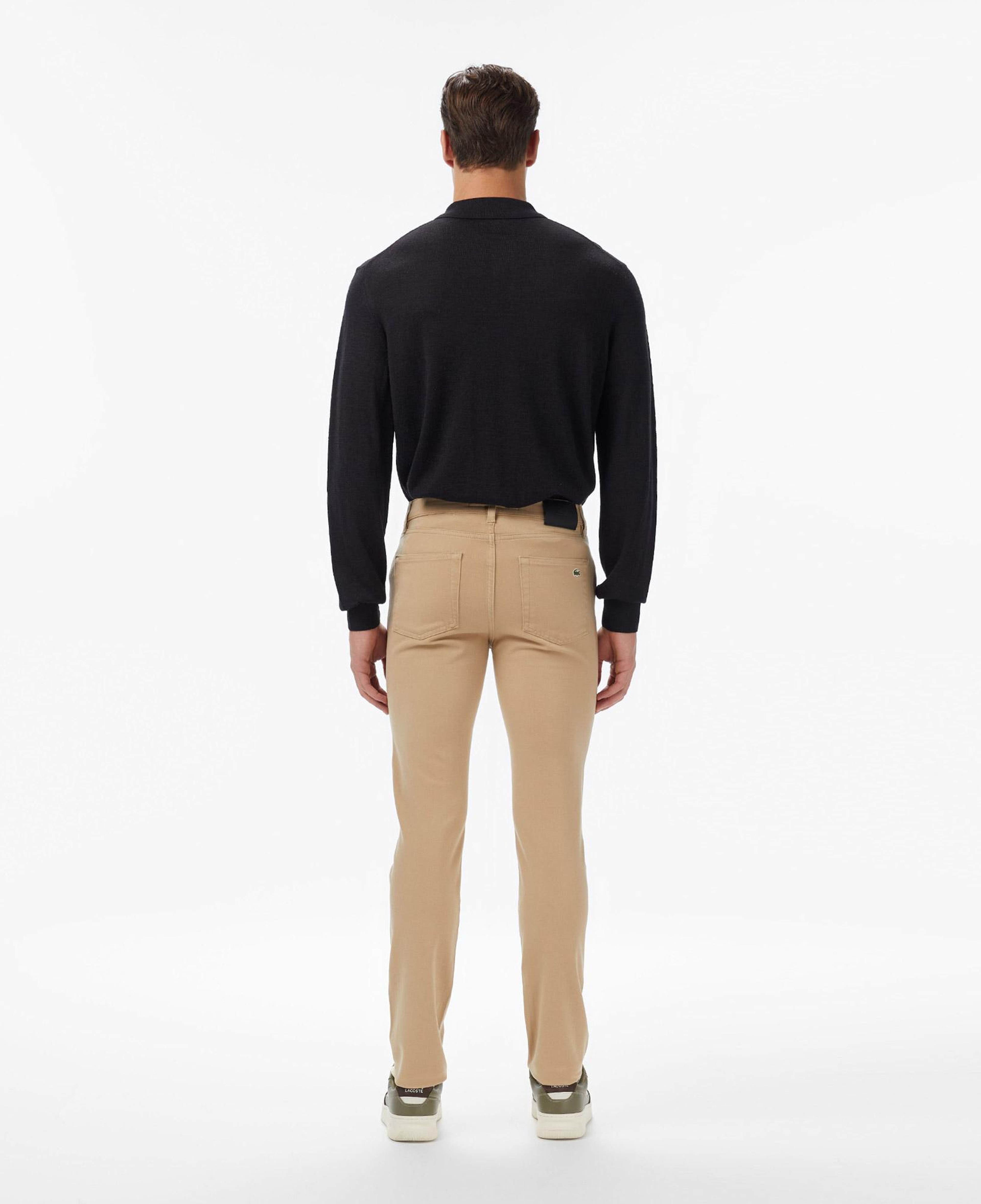 Lacoste Erkek Slim Fit Bej Jean Pantolon