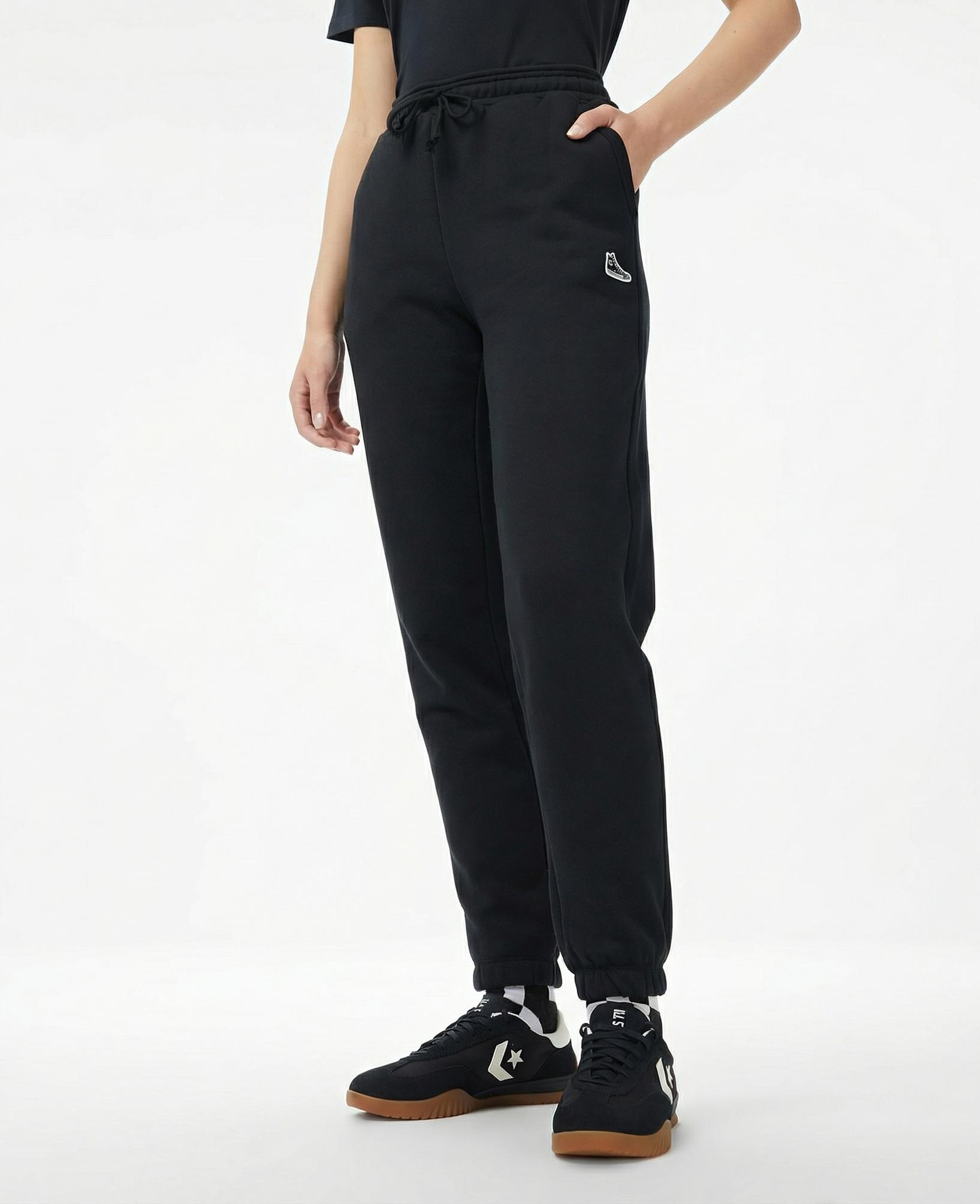 Converse Kadın Siyah Eşofman Altı