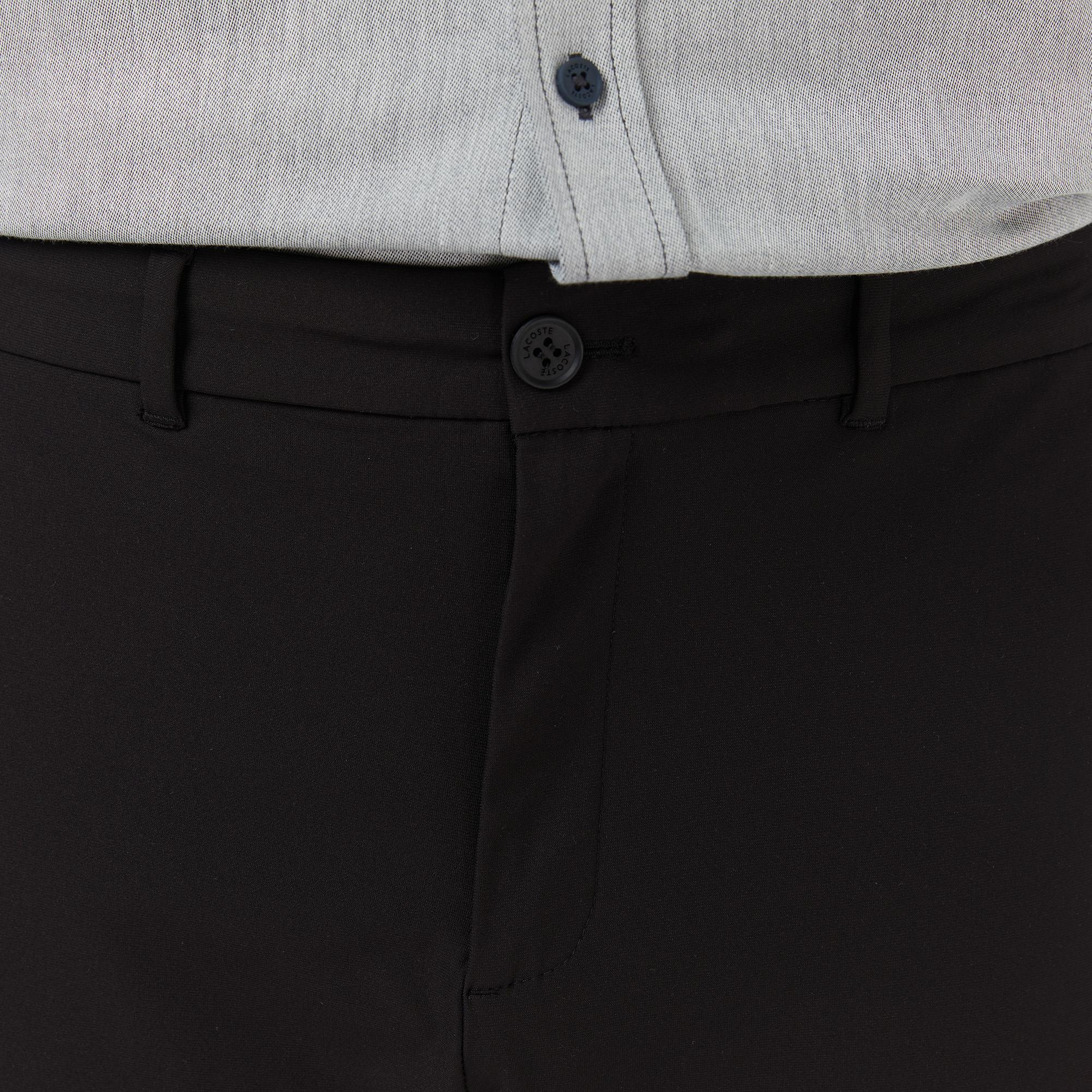 Lacoste Erkek Slim Fit Siyah Pantolon