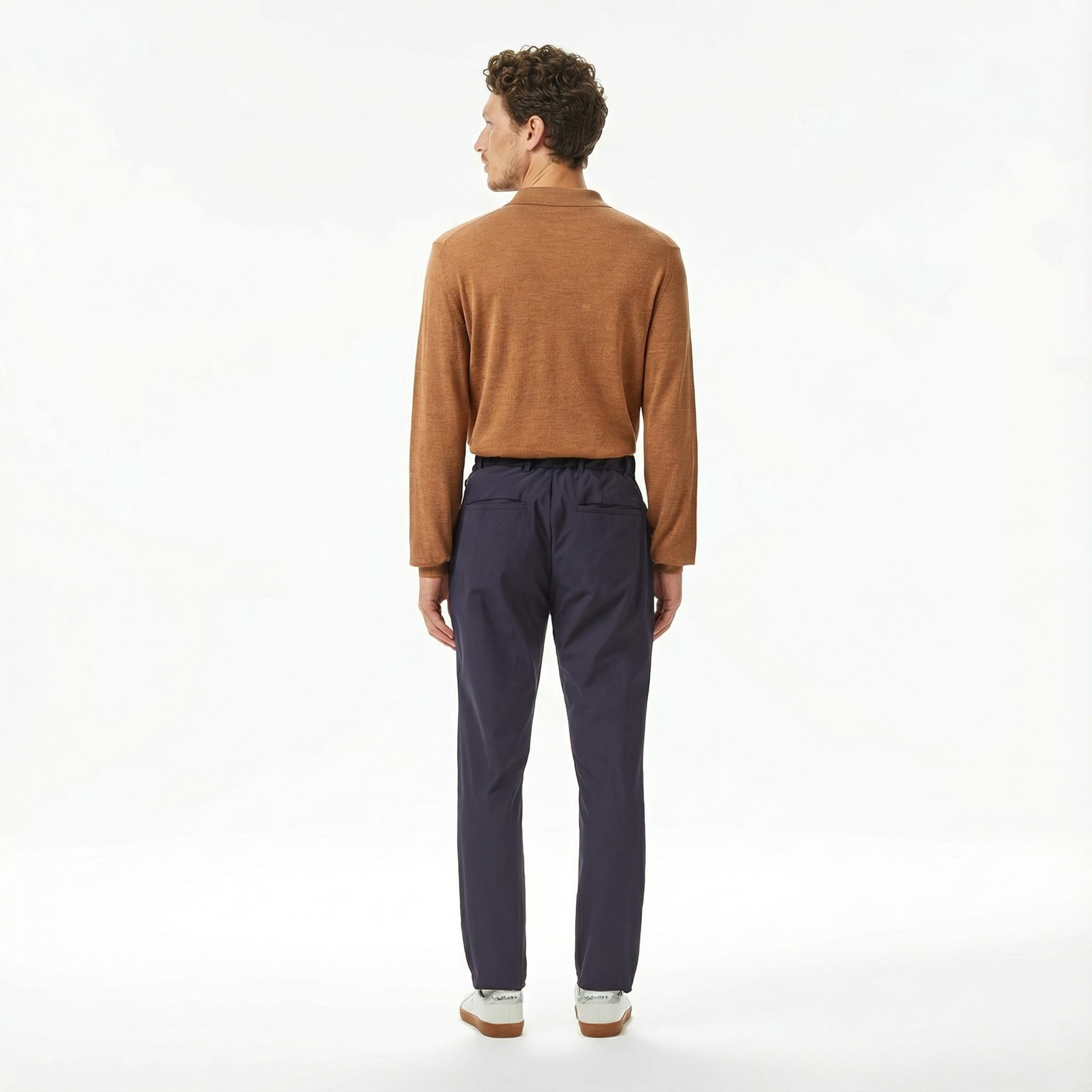 Lacoste Erkek Slim Fit Lacivert Pantolon