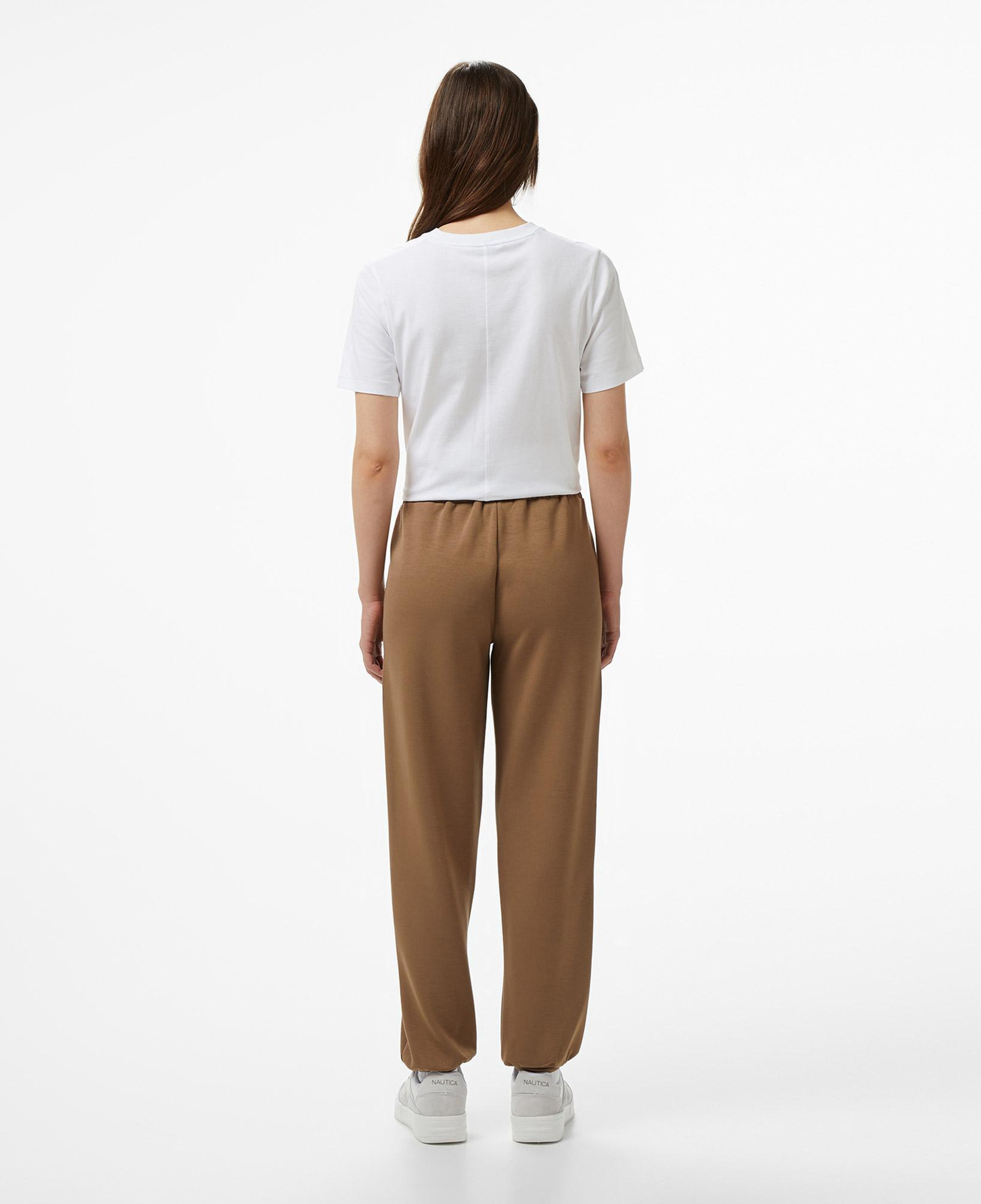 Nautica Kadın Kahverengi Regular Fit Eşofman Altı