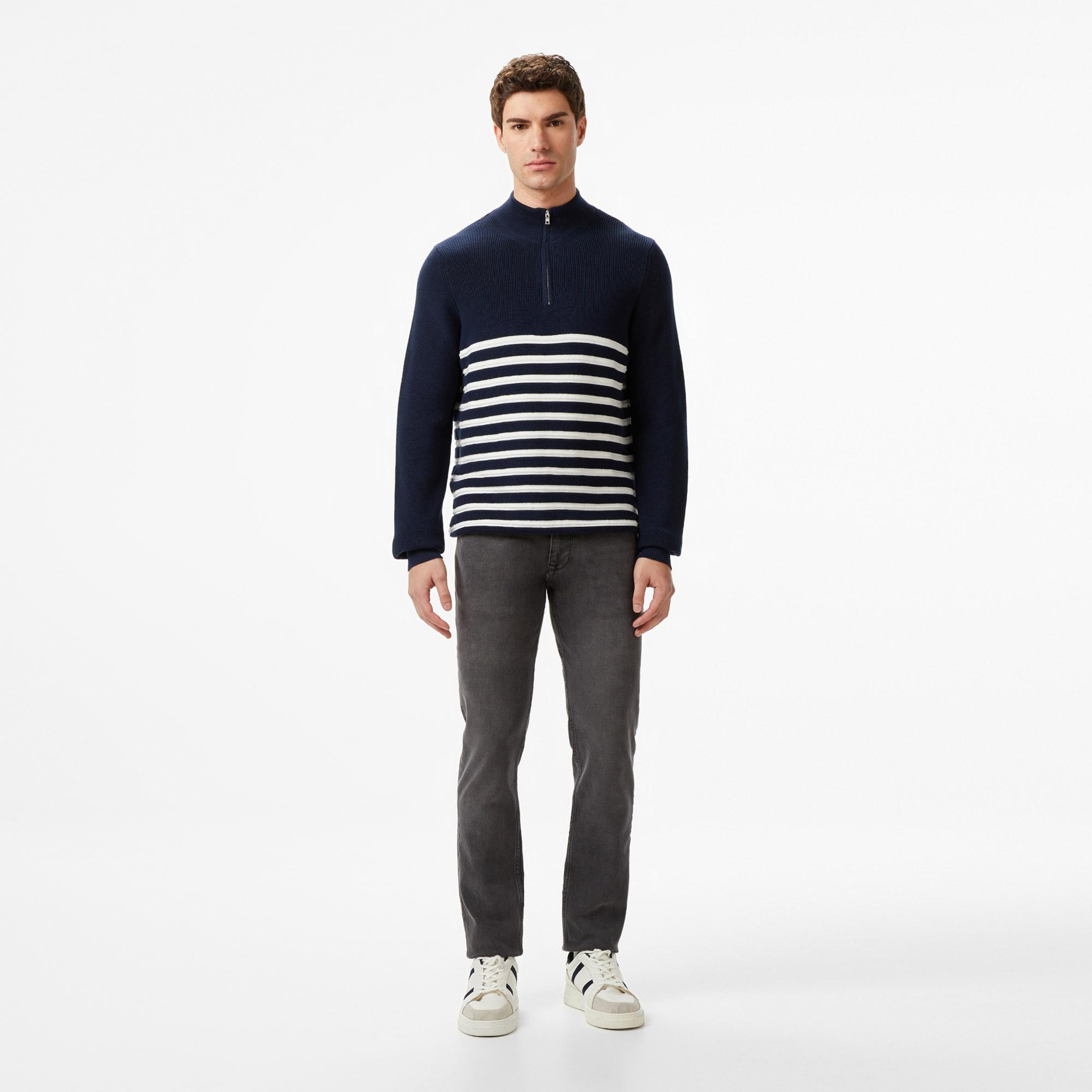 Nautica Erkek Lacivert Classic Fit Kazak