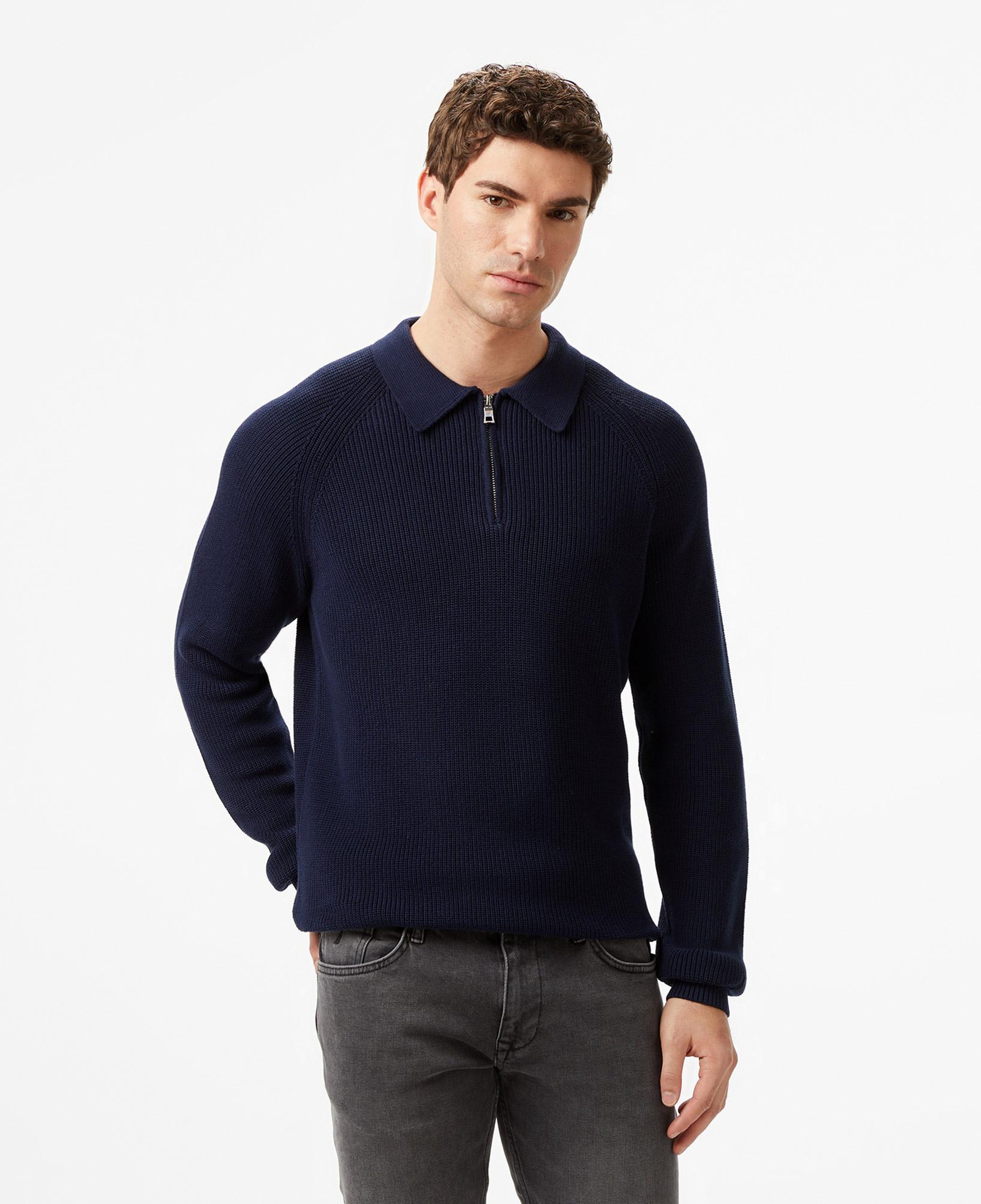 Nautica Erkek Lacivert Classic Fit Kazak