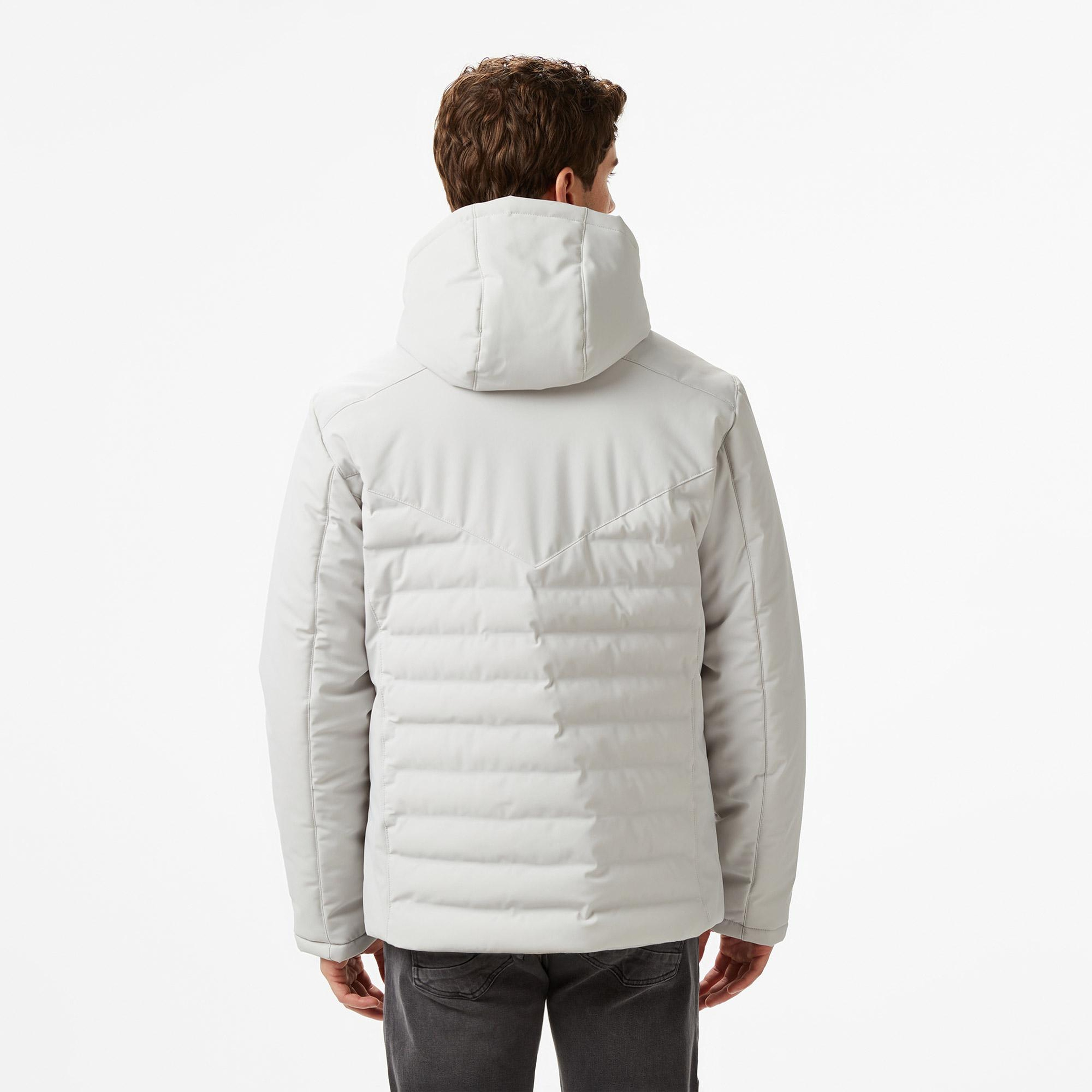 Nautica Erkek Gri Regular Fit Mont