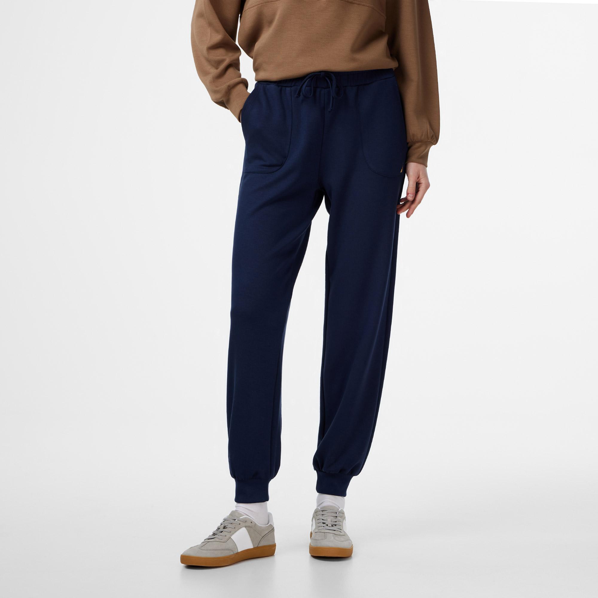 Nautica Kadın Lacivert Regular Fit Eşofman Altı