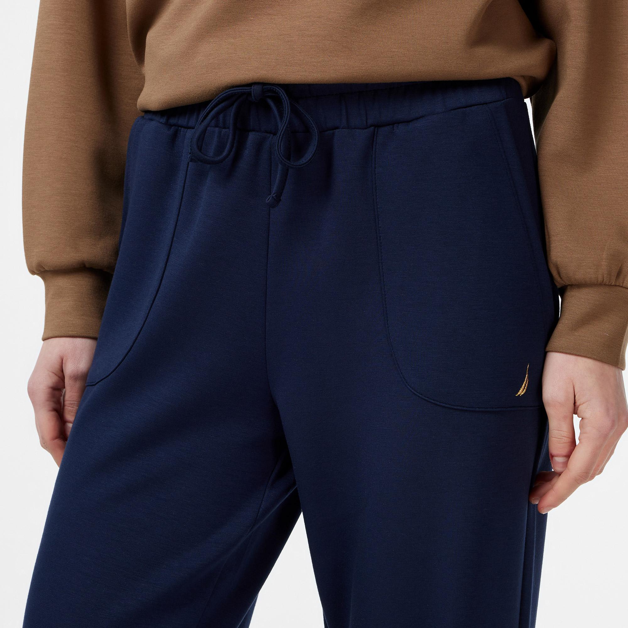 Nautica Kadın Lacivert Regular Fit Eşofman Altı