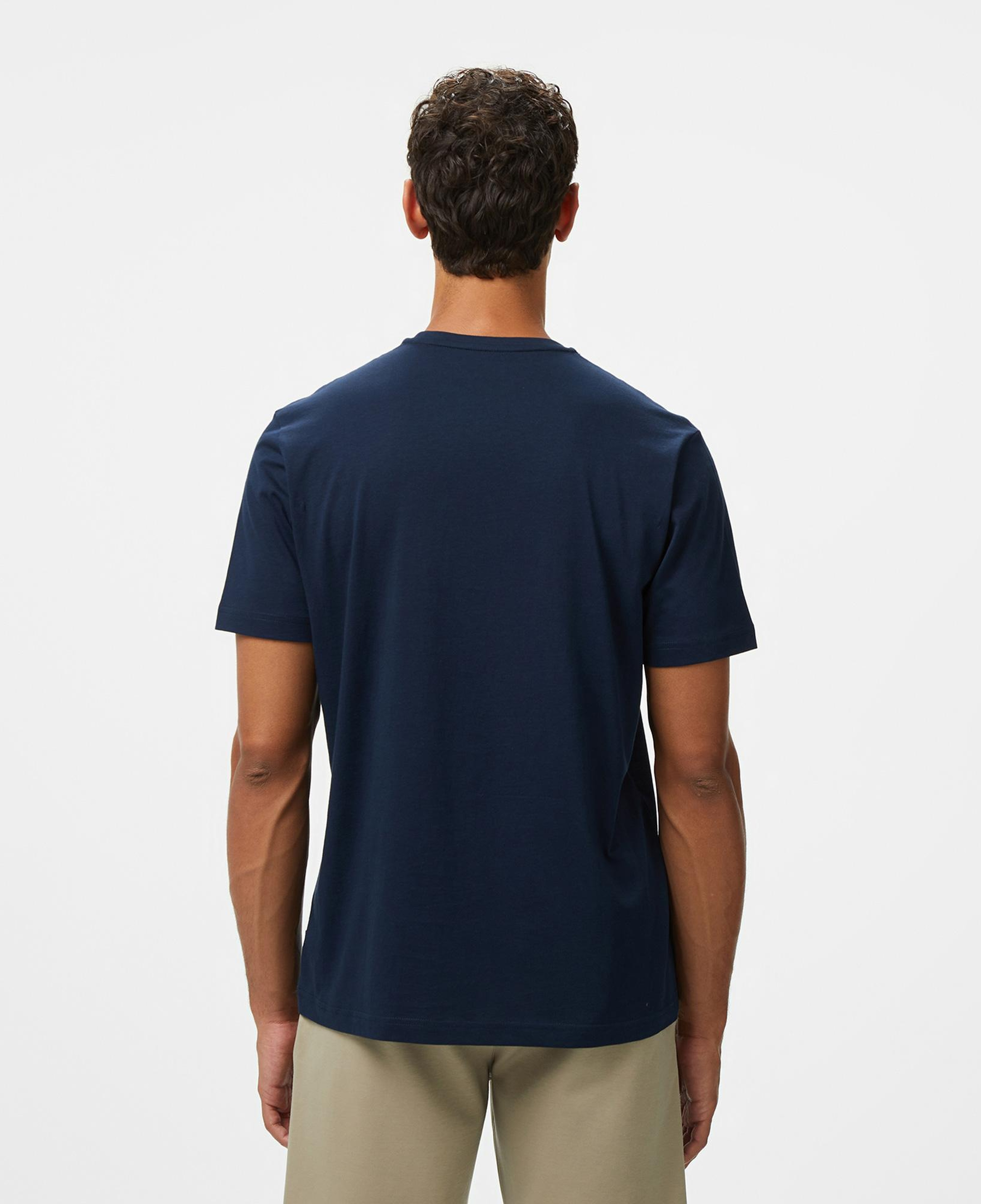 Nautica Erkek Lacivert Regular Fit Baskılı T-Shirt