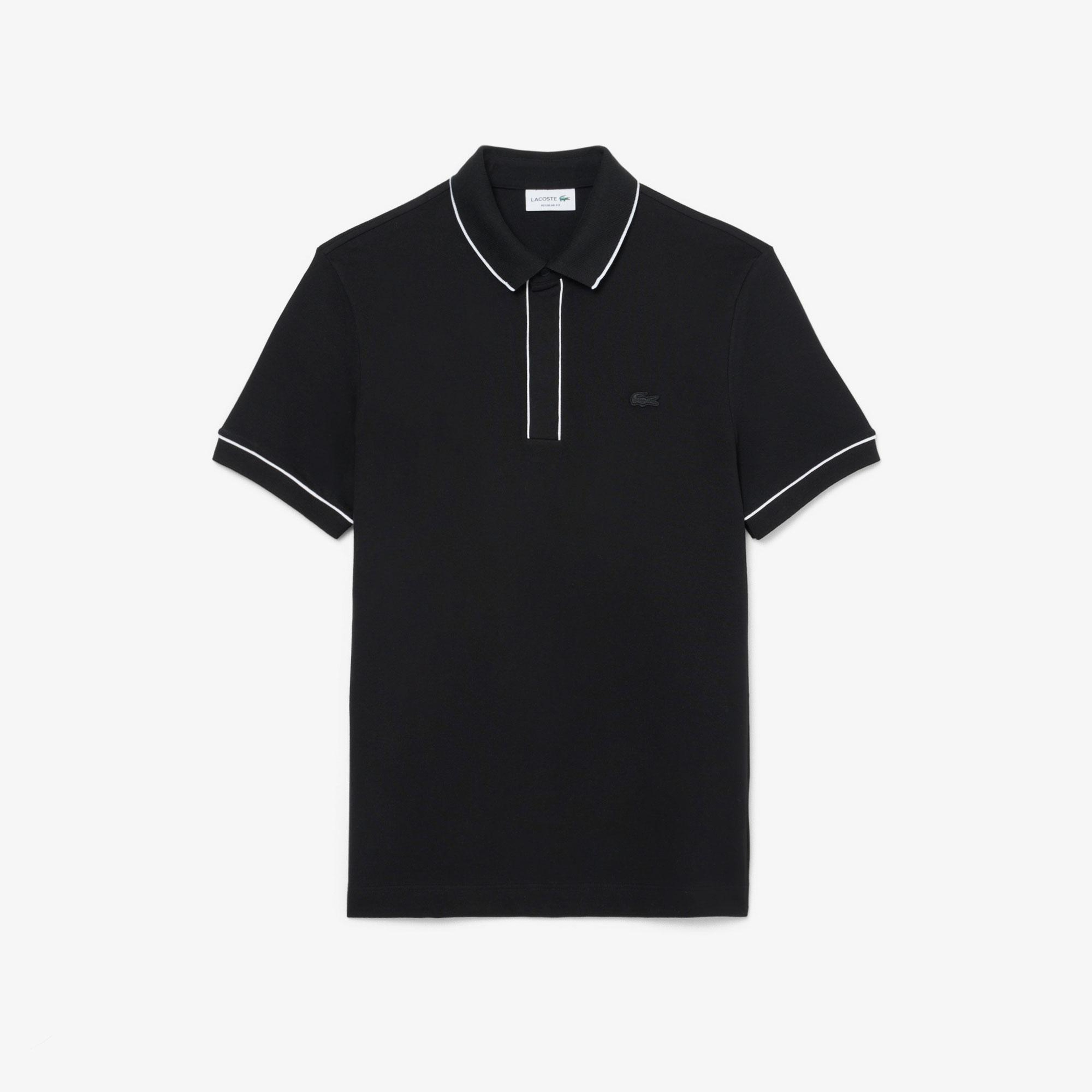 Lacoste Paris Erkek Regular Fit Siyah Polo