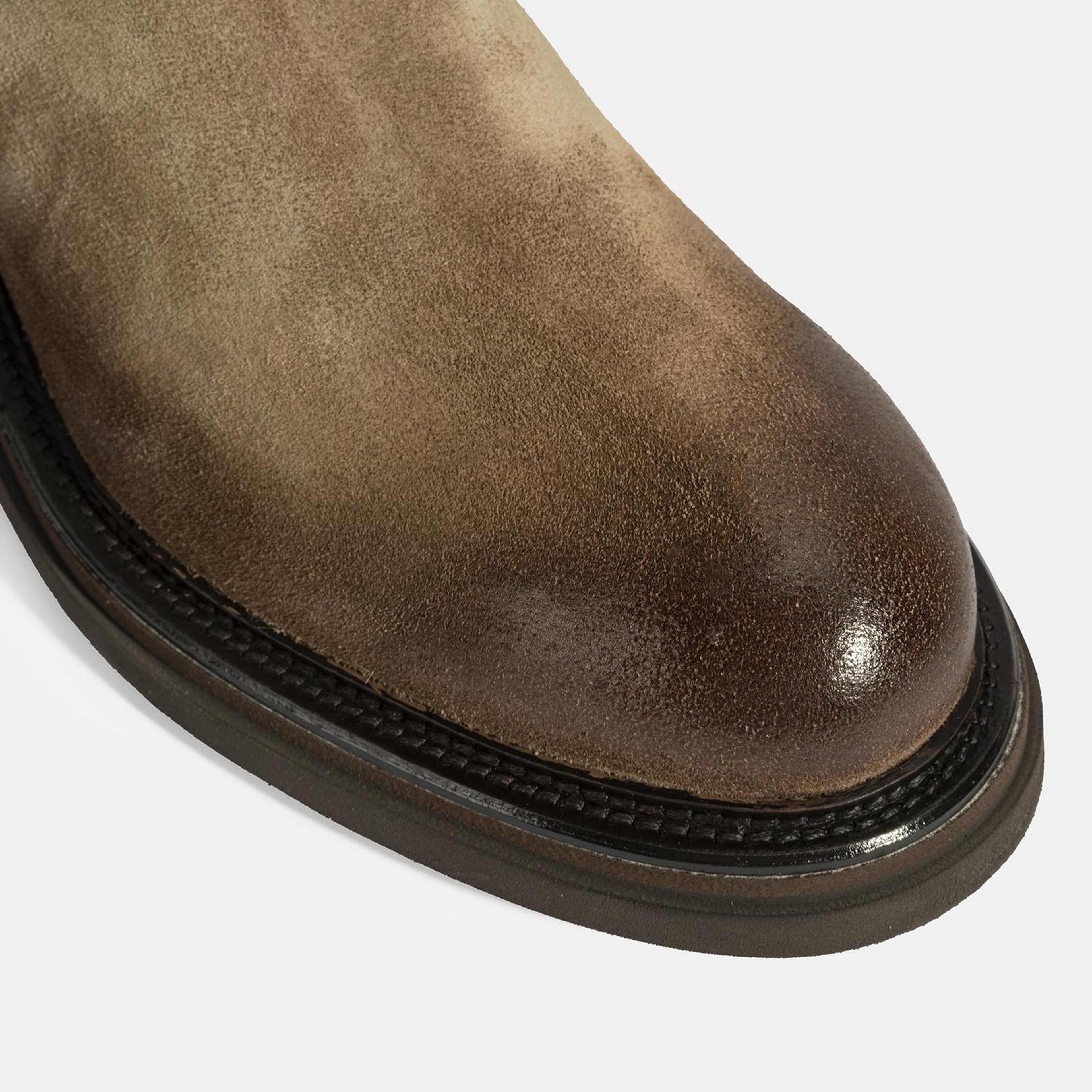 Erkek Vizon Lastikli Süet Bot