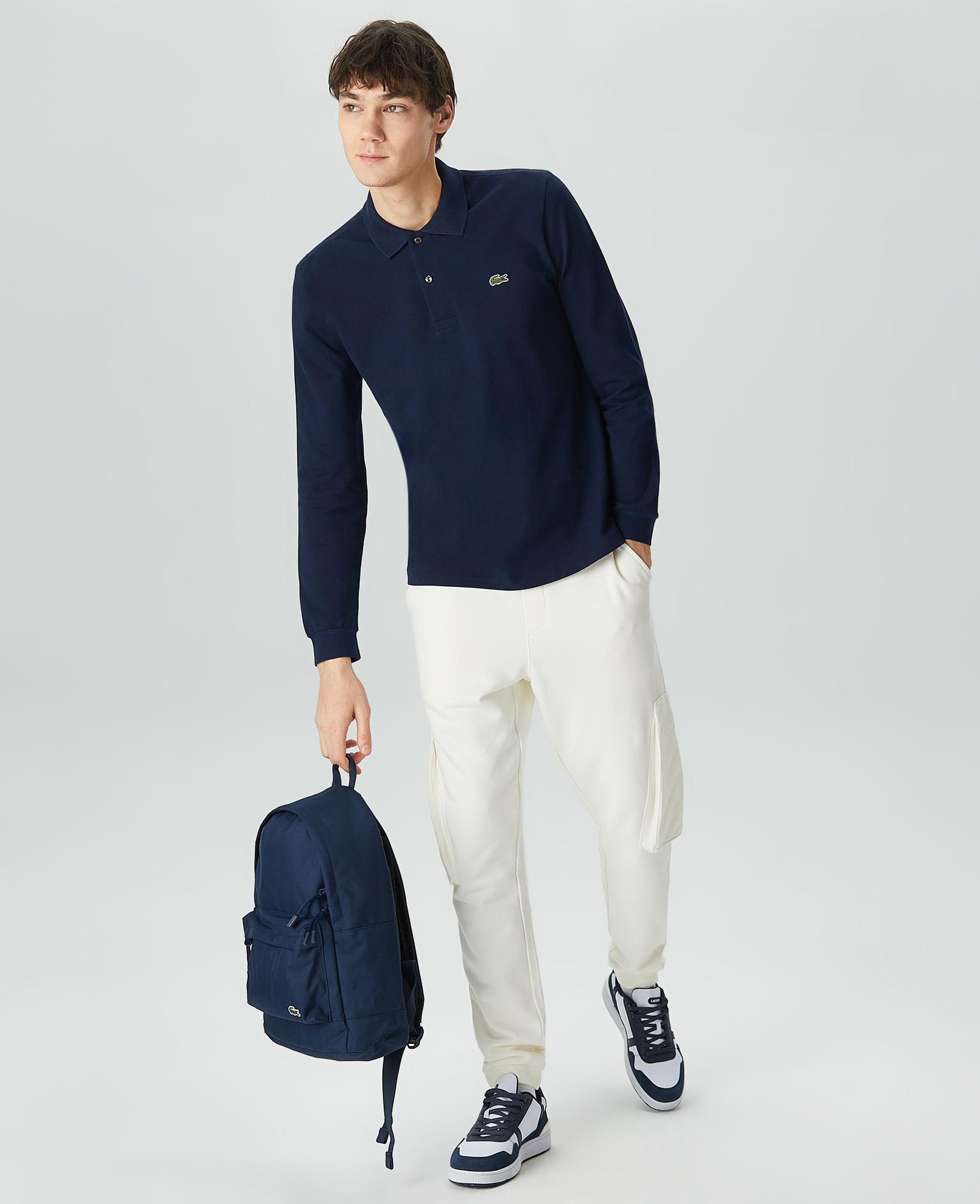 Lacoste Erkek Classic Fit Uzun Kollu Lacivert Polo