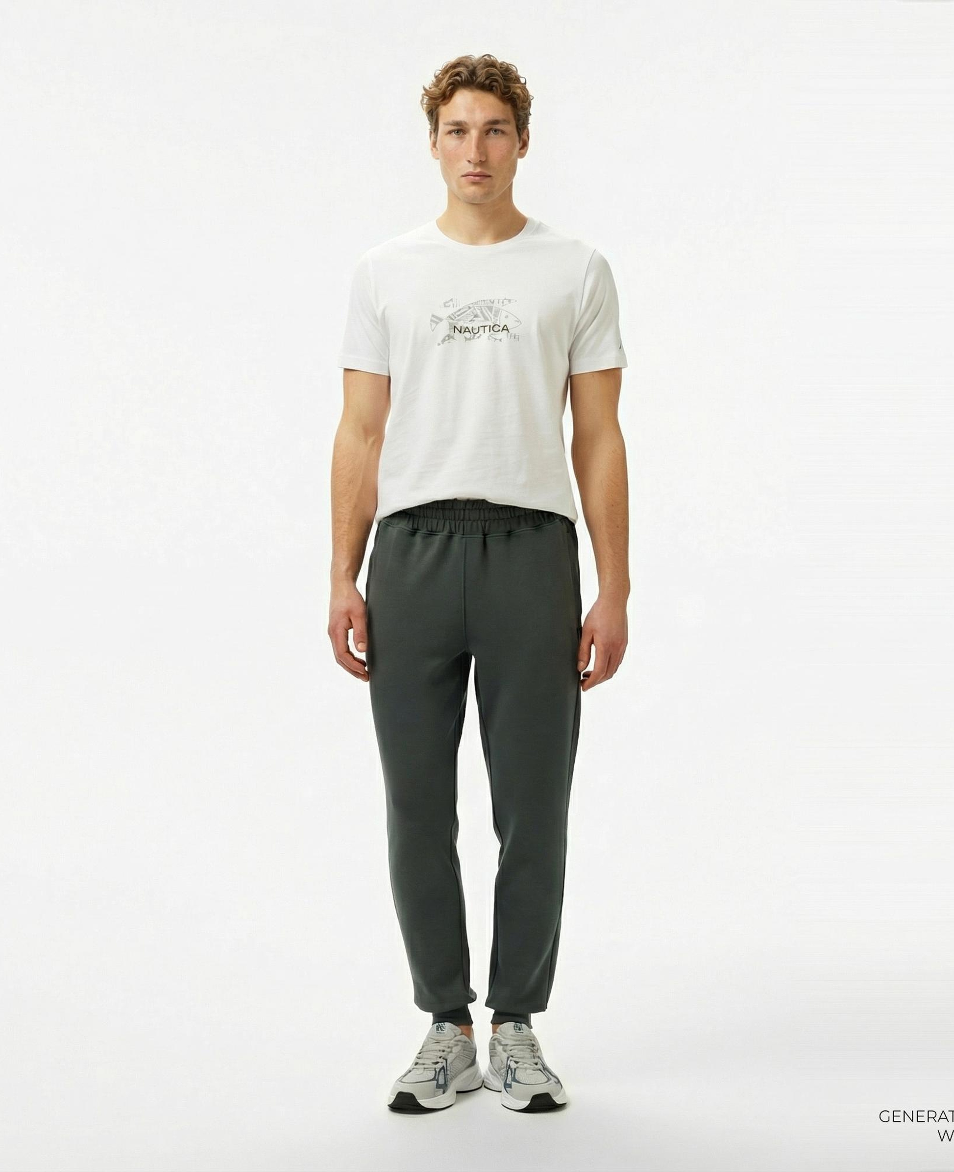 Nautica Erkek Yeşil Regular Fit Eşofman Altı