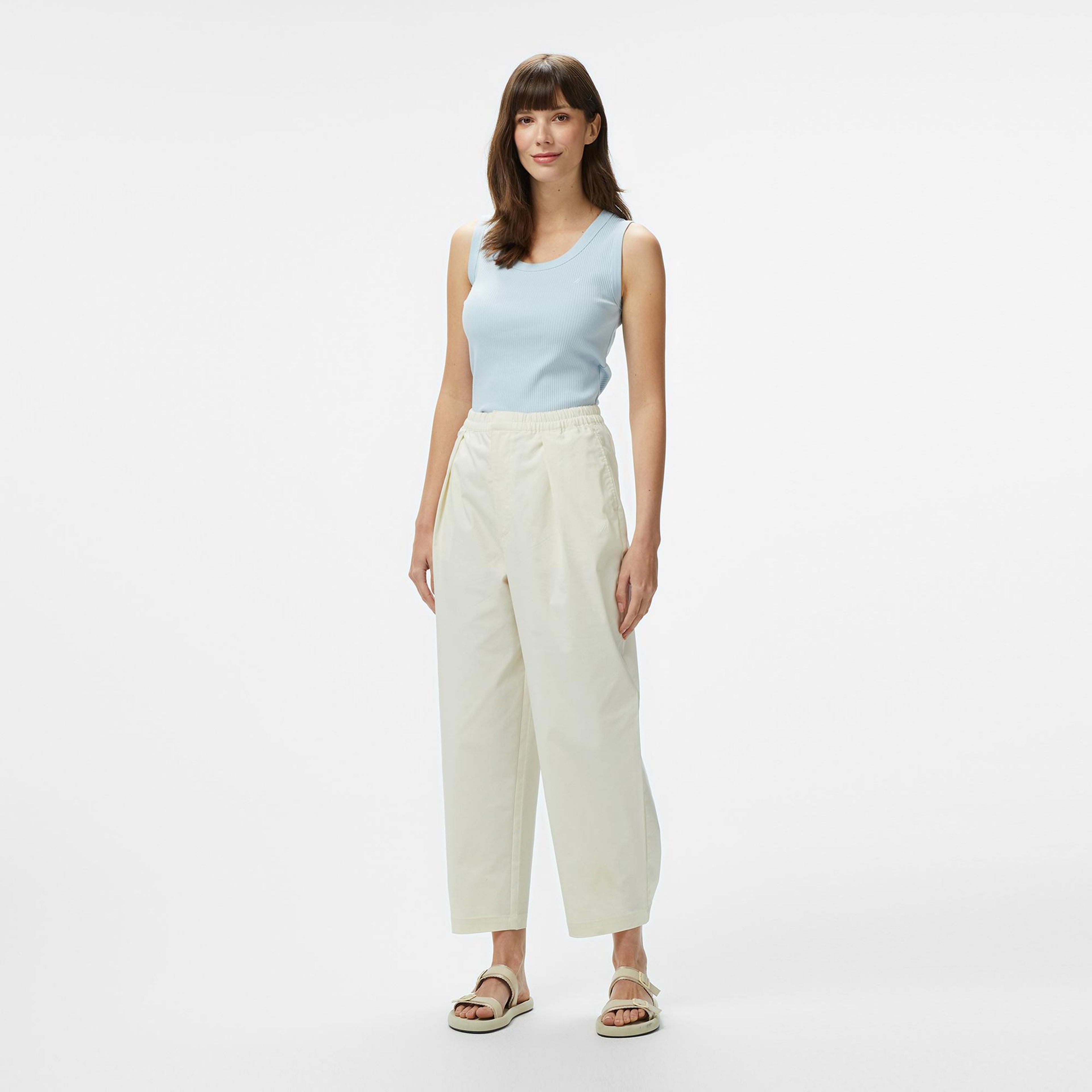 Nautica Kadın Mavi Slim Fit T-Shirt