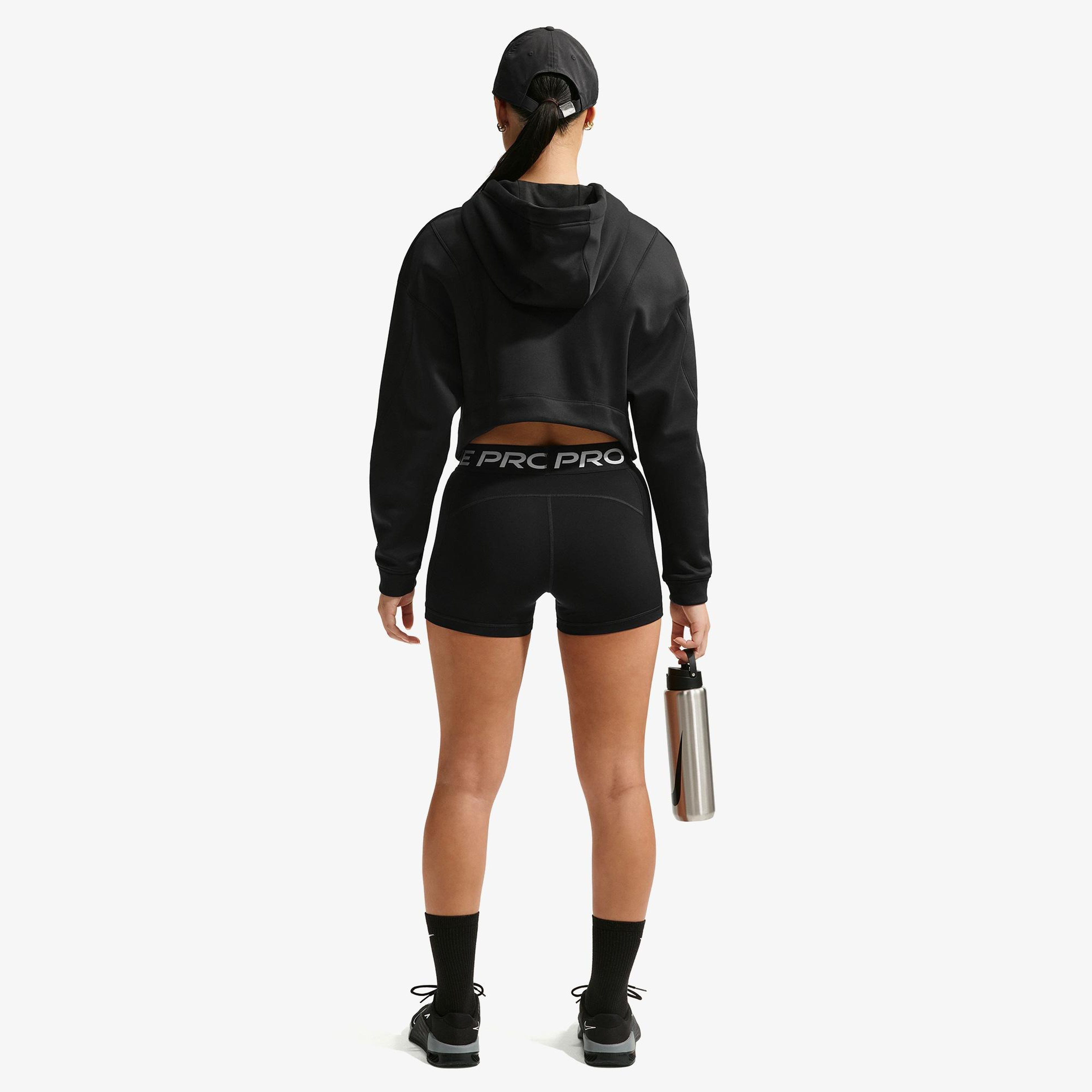 Nike Pro Dri-Fit 365 8 cm Kadın Siyah Kısa Tayt