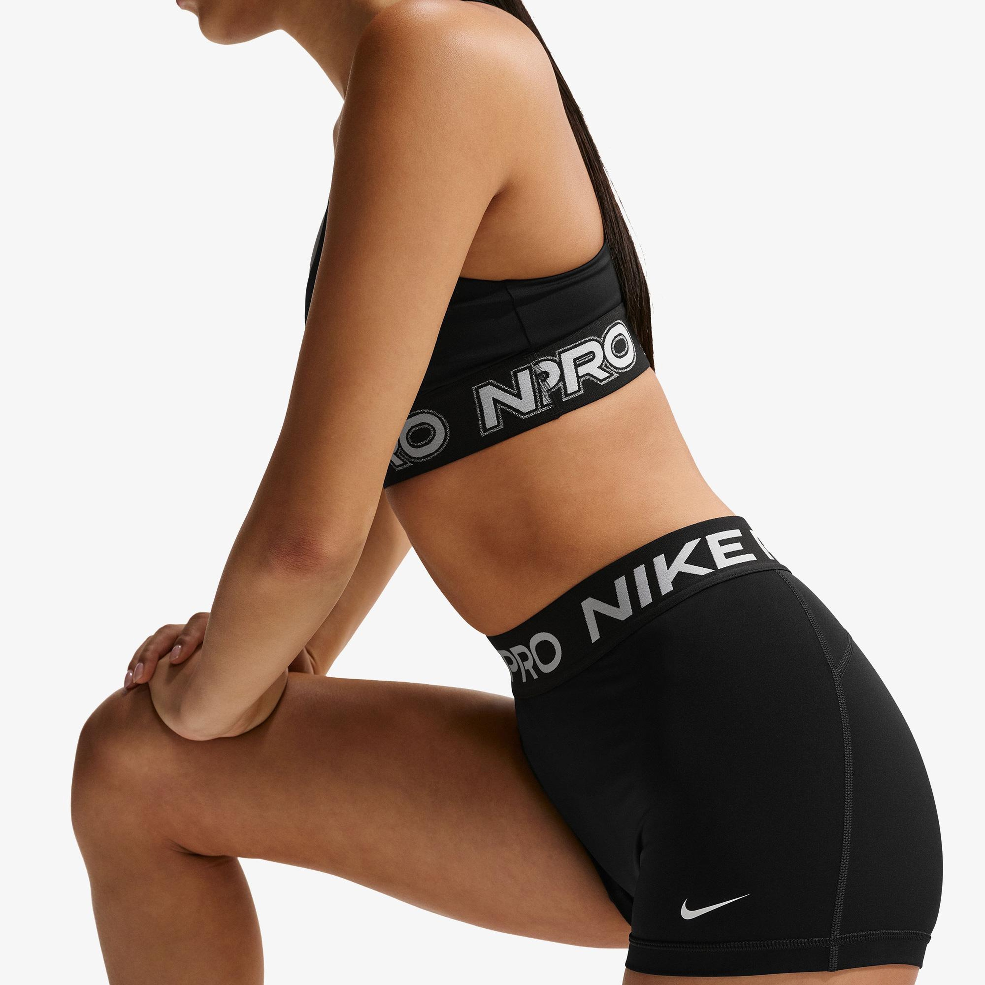 Nike Pro Dri-Fit 365 8 cm Kadın Siyah Kısa Tayt