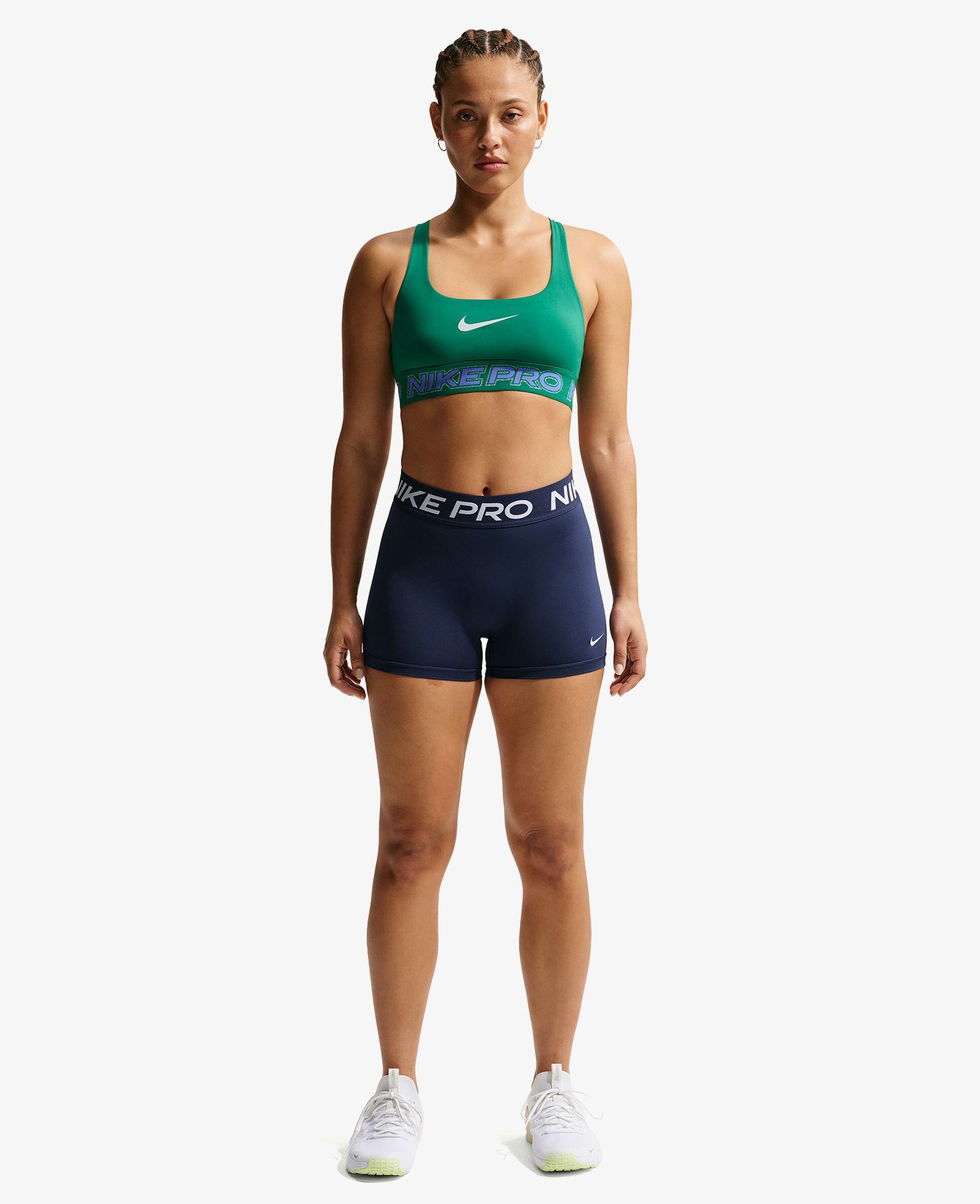 Nike Pro Dri-Fit 365 8 cm Kadın Lacivert Kısa Tayt